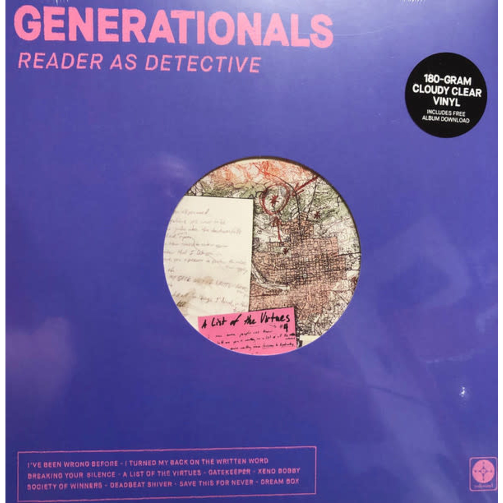 Polyvinyl Generationals - Reader as Detective (LP) [Clear]