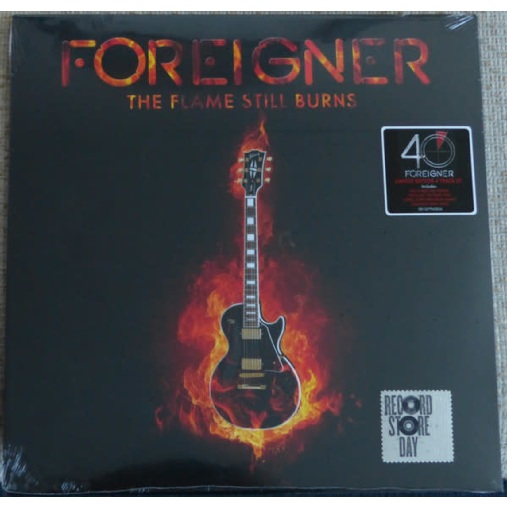 Record Store Day 2008-2023 Foreigner - The Flame Still Burns (10")