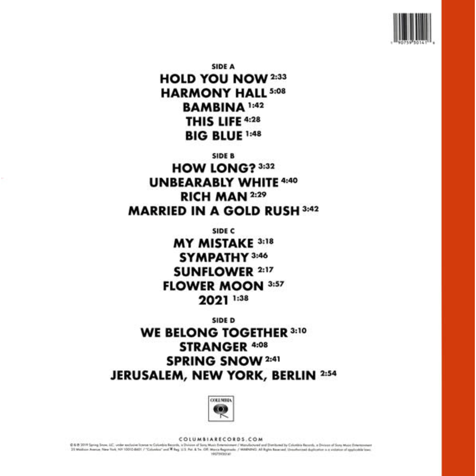 Columbia Vampire Weekend - Father Of The Bride (2LP)