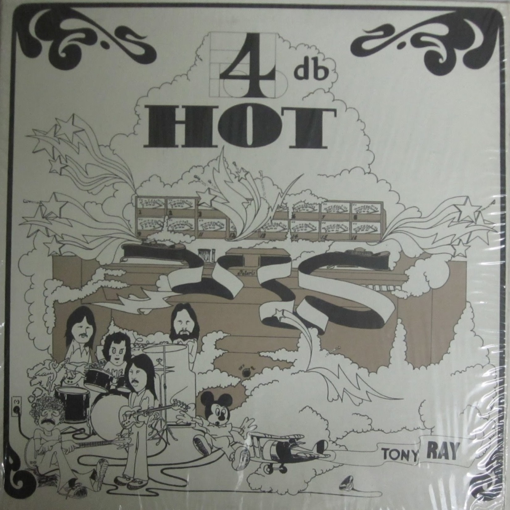Tony Ray - 4 db Hot (LP) {VG+/VG+}