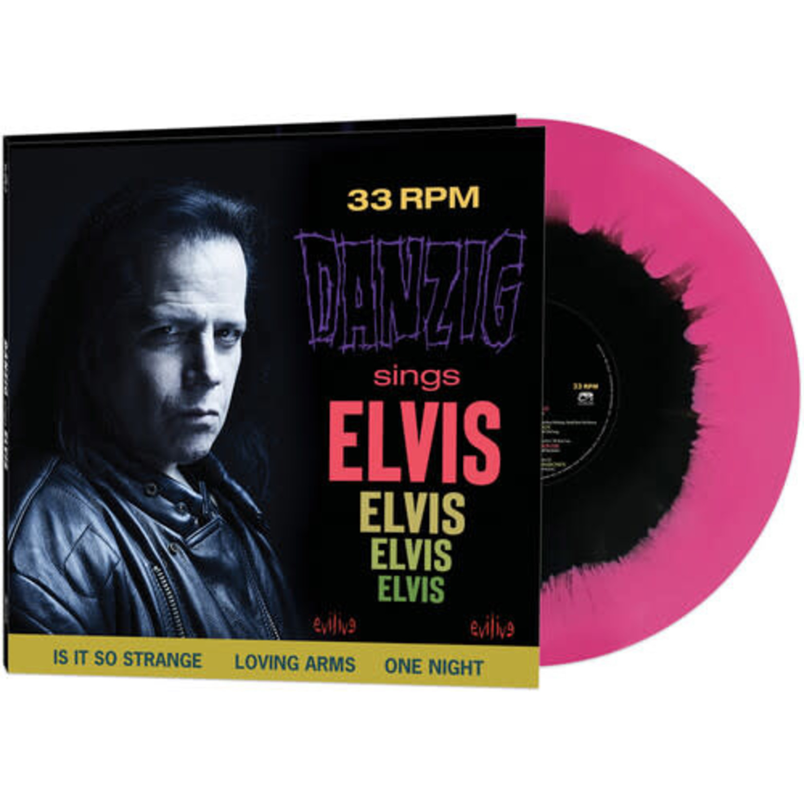 Cleopatra Danzig - Danzig Sings Elvis (LP) [Pink/Black]