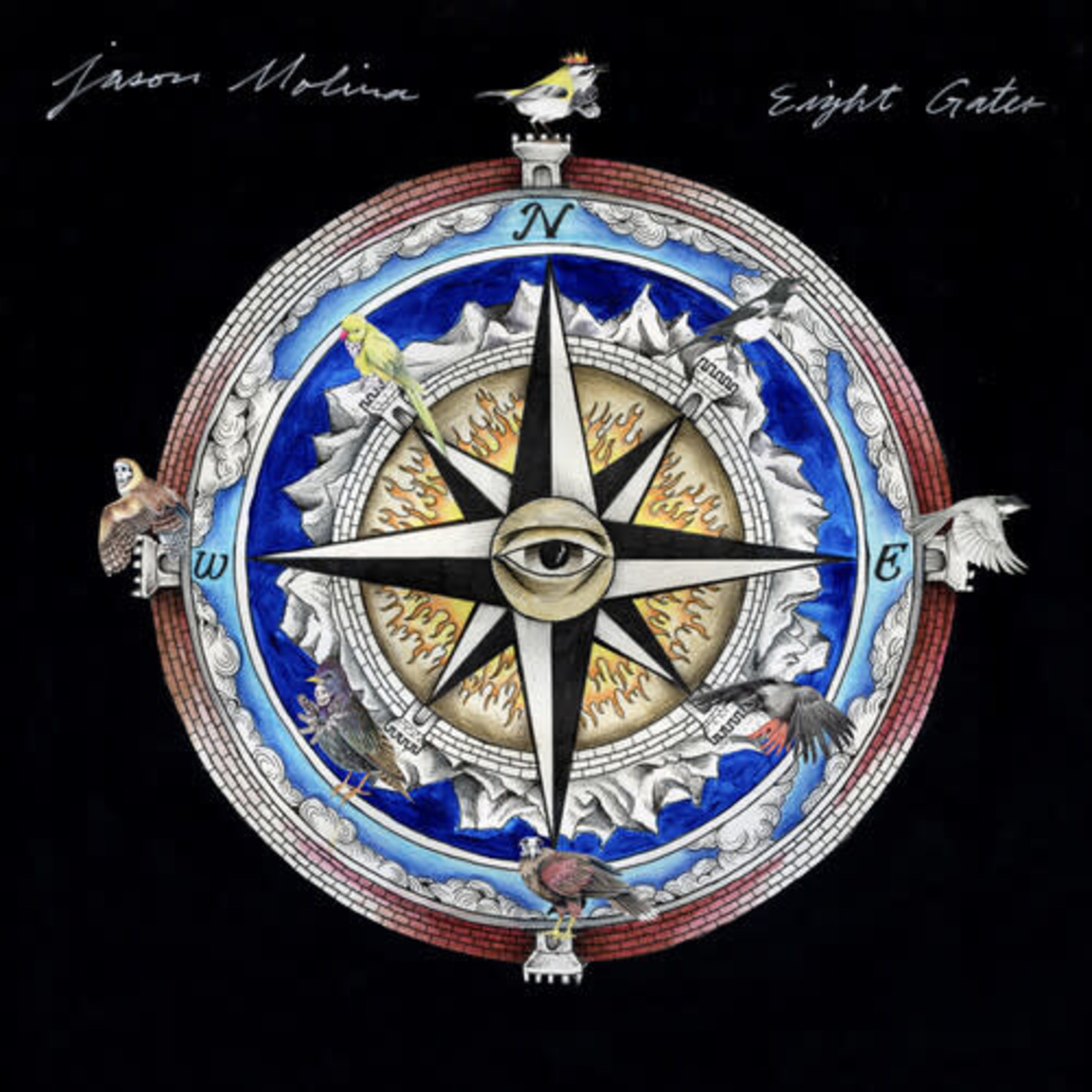 Secretly Canadian Jason Molina - Eight Gates (LP) [Strawberry Shortcake]