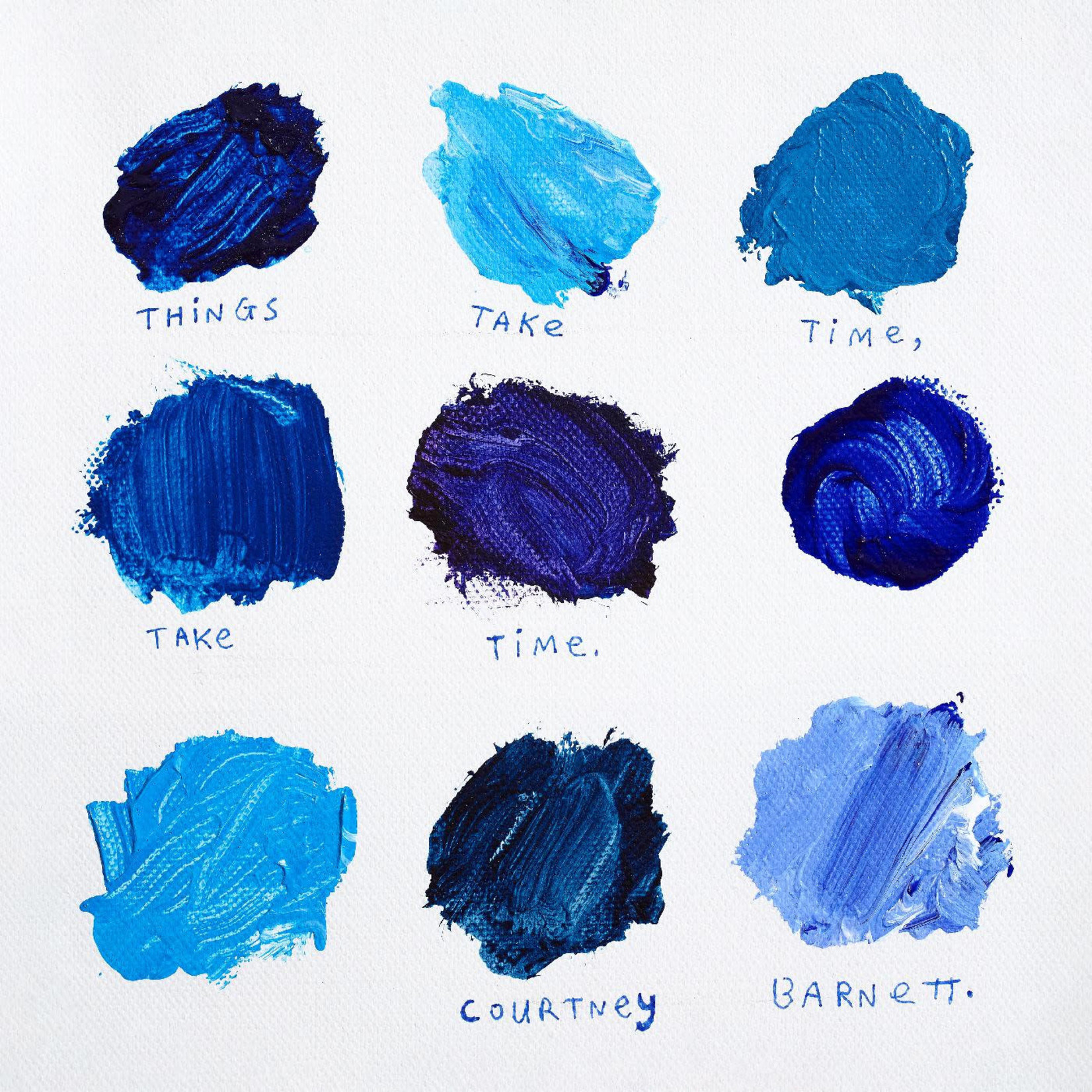 Mom+Pop Courtney Barnett - Things Take Time, Take Time (LP) [Blue]
