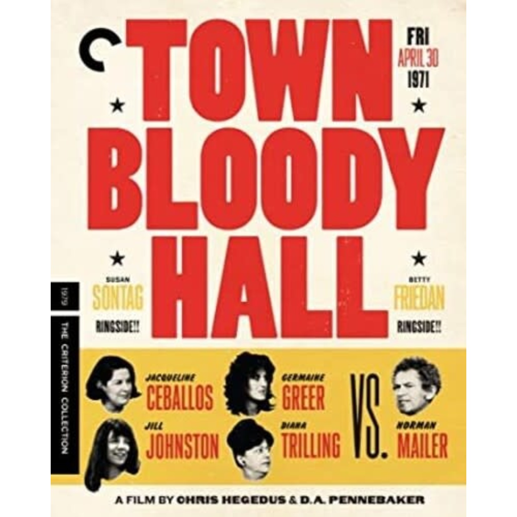 Criterion Collection Town Bloody Hall (BD)
