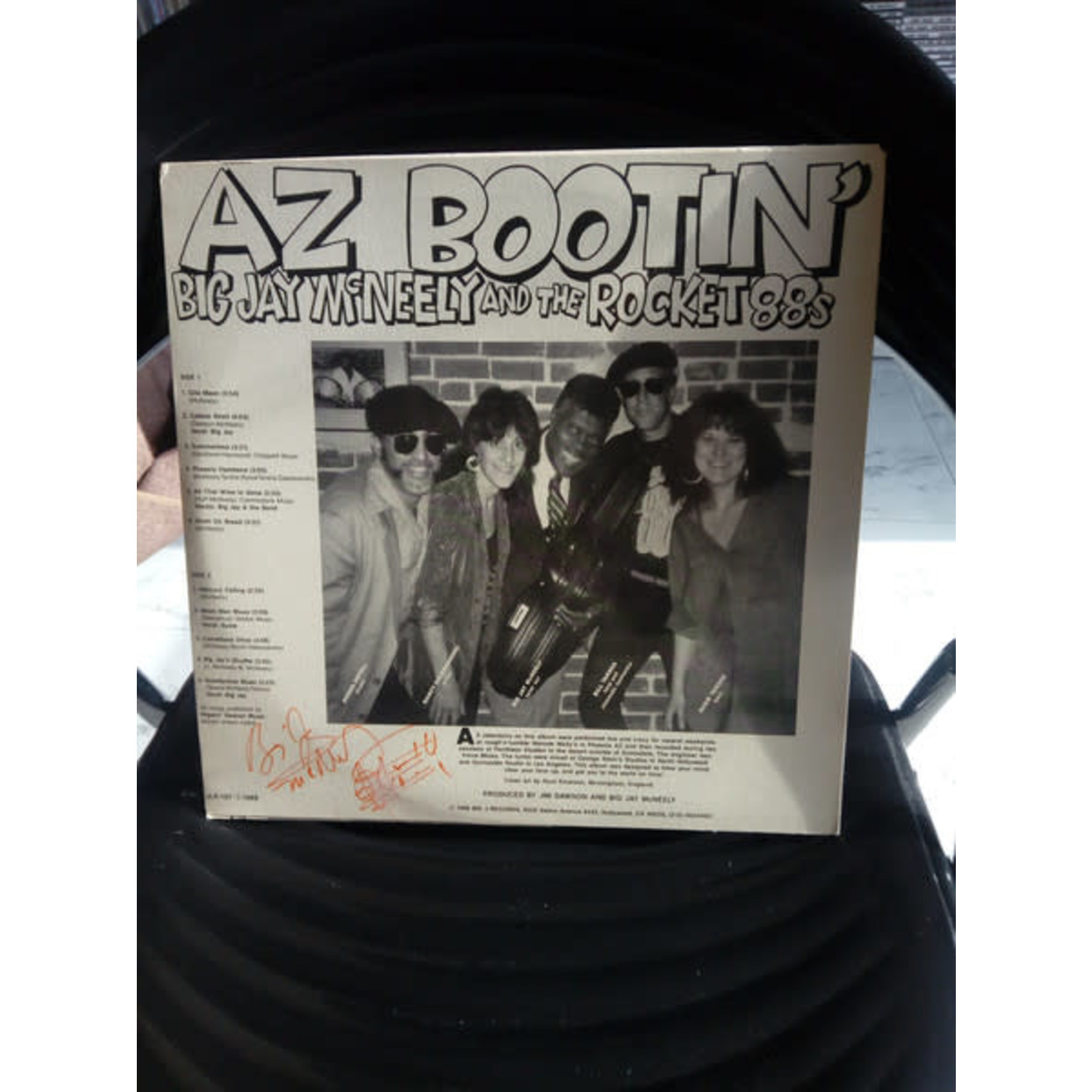 Big Jay McNeely And The Rocket 88s - AZ Bootin' (LP) {VG+/G+}