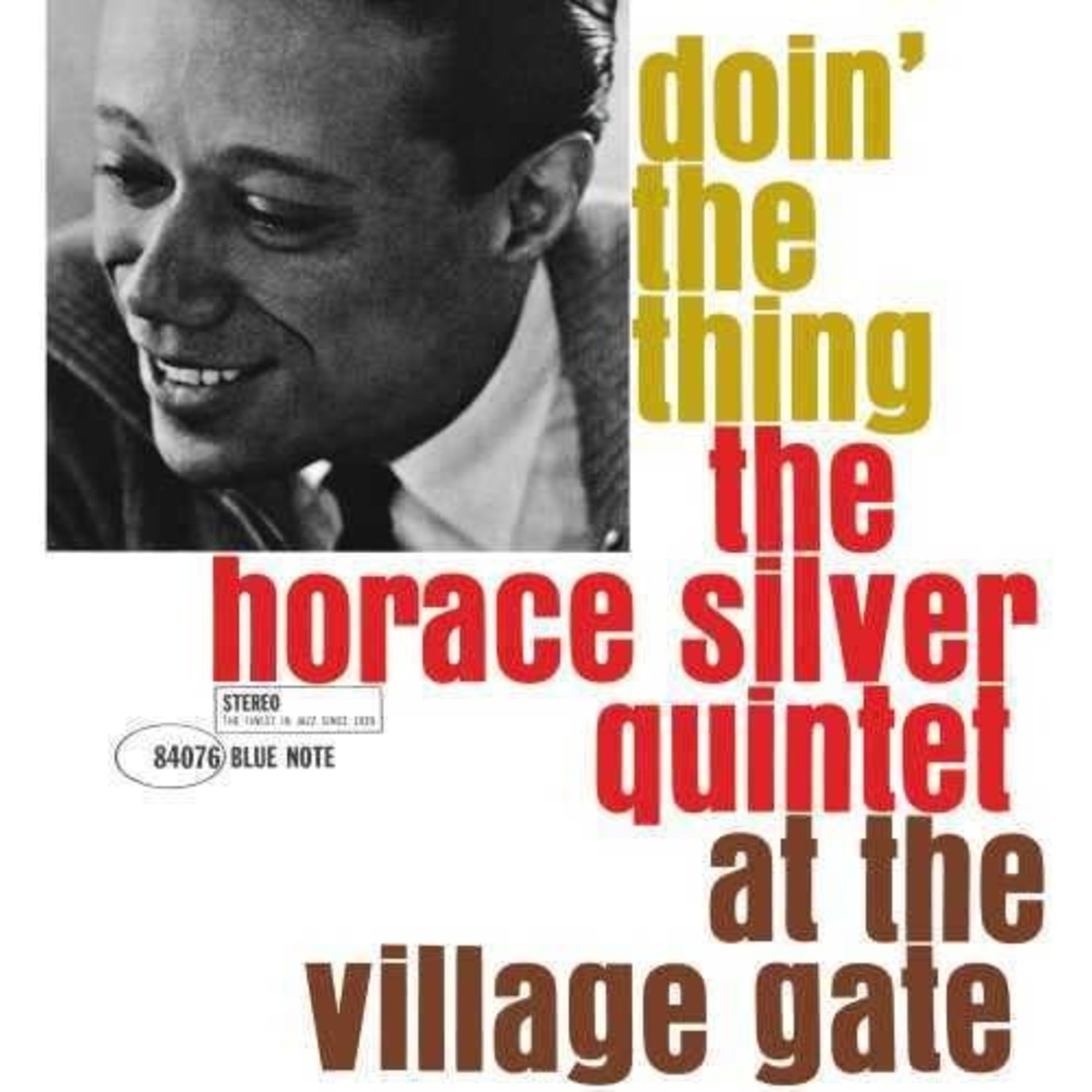 Blue Note Horace Silver Quintet - Doin' The Thing at the Village Gate (LP)