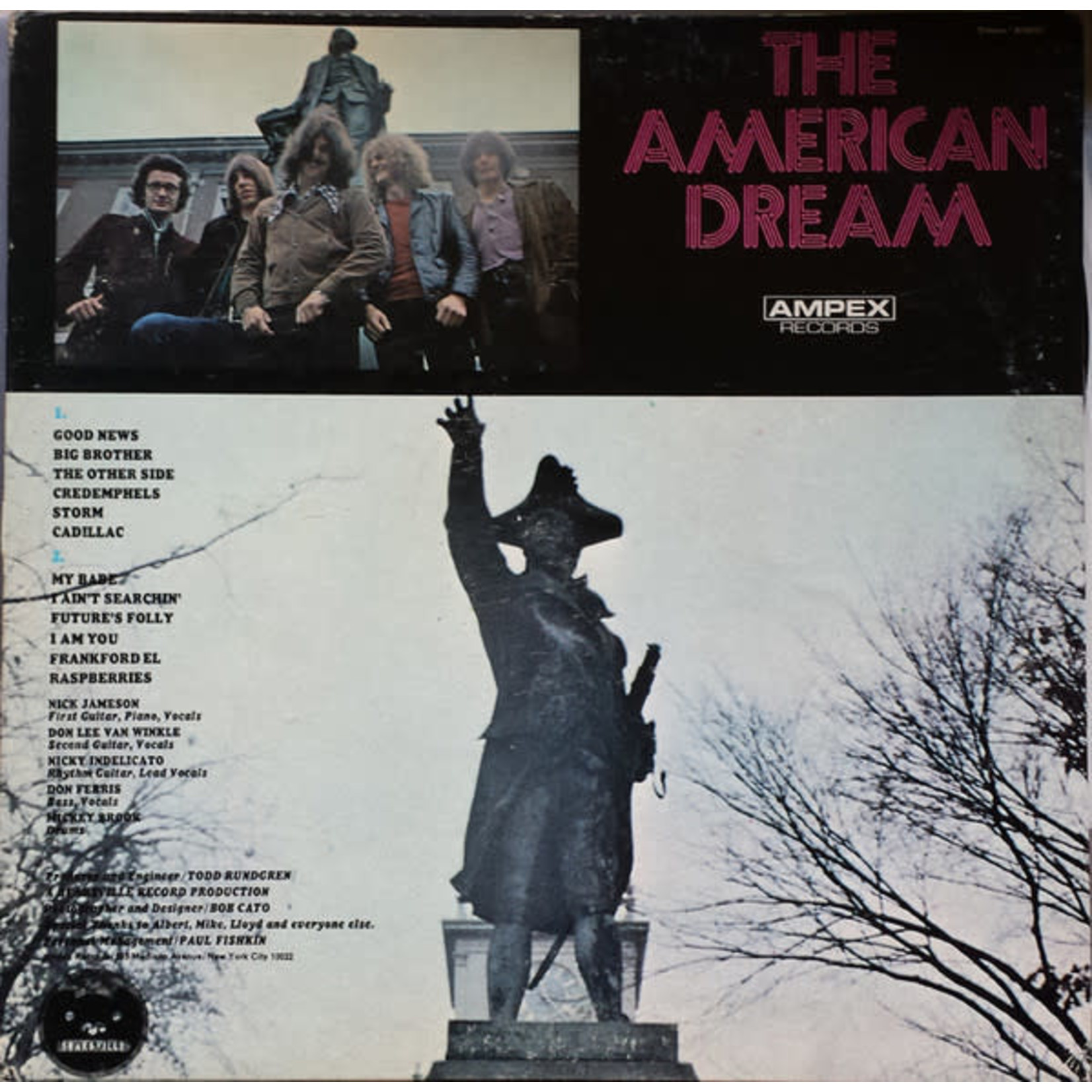 American Dream - The American Dream (LP) [1970] {G+/F}