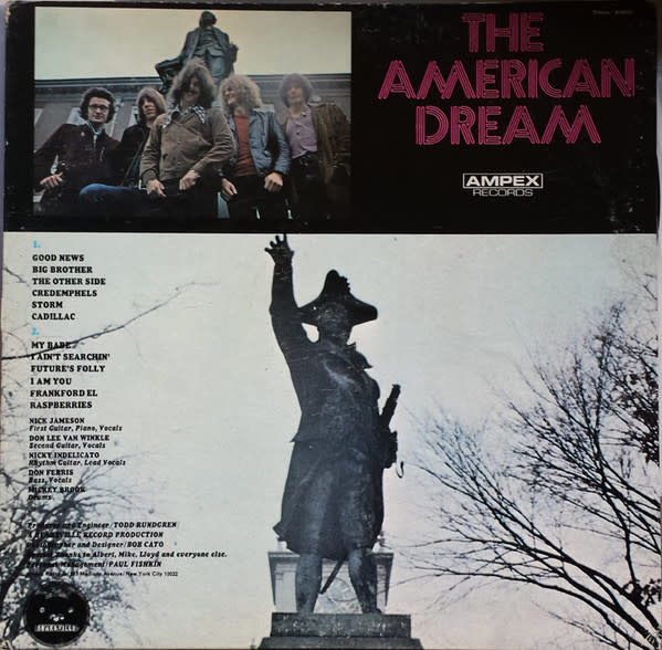 American Dream - The American Dream (LP) [1970] {G+/F} - Culture Clash