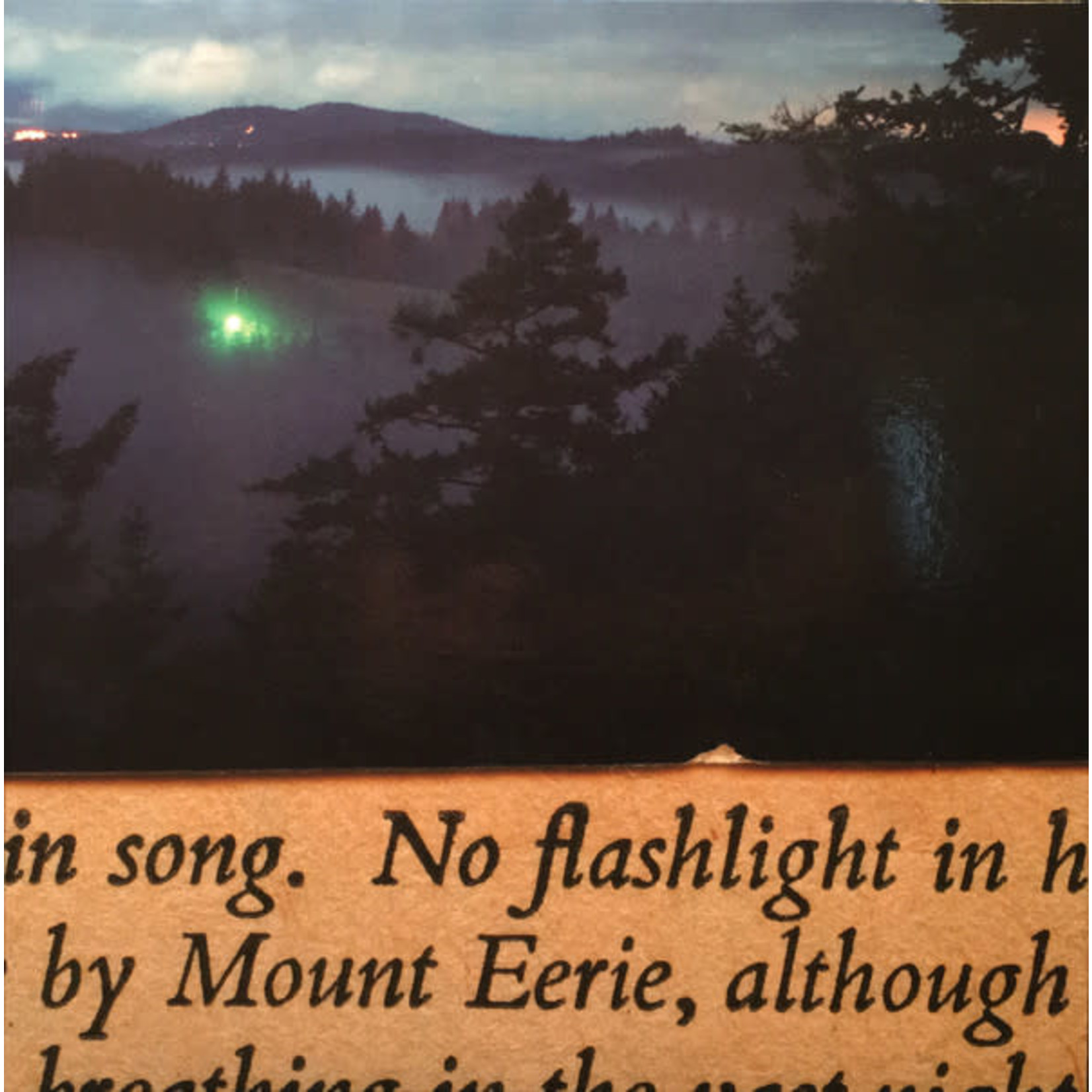 PW Elverum & Sun Mount Eerie - No Flashlight (LP) [White]