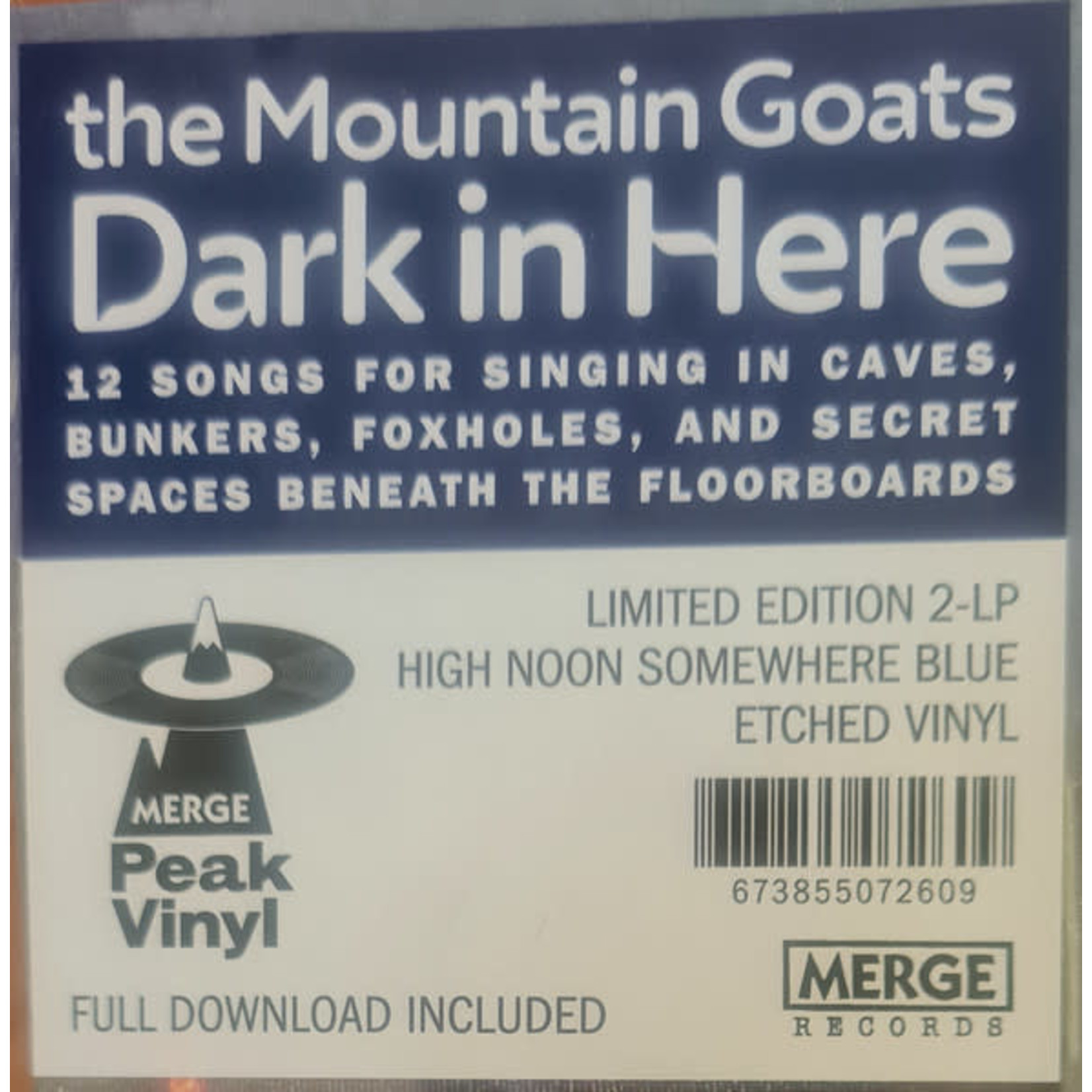 Merge Mountain Goats - Dark in Here (2LP) [Blue]