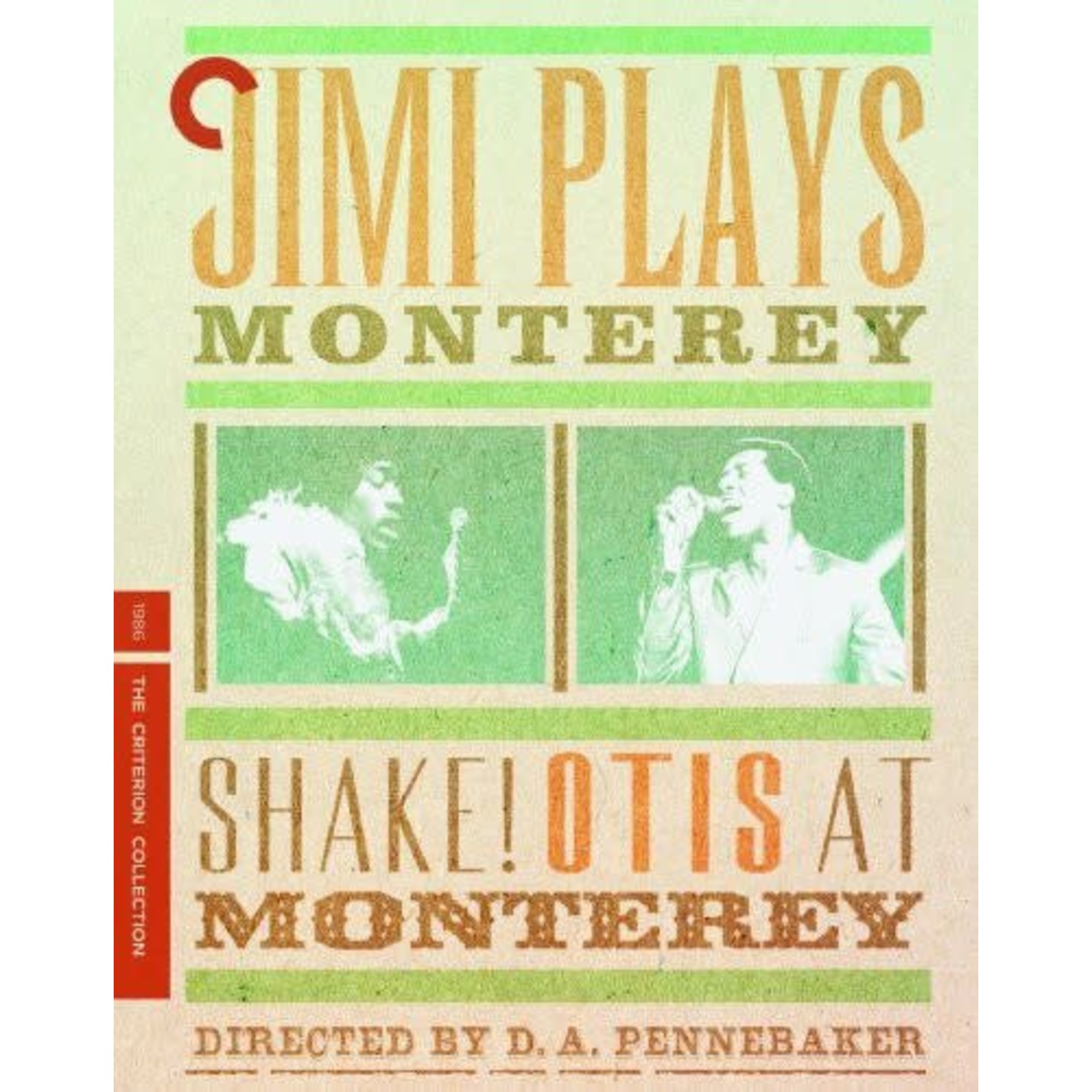 Criterion Collection Jimi Plays Monterey & Shake! Otis At Monterey (BD)