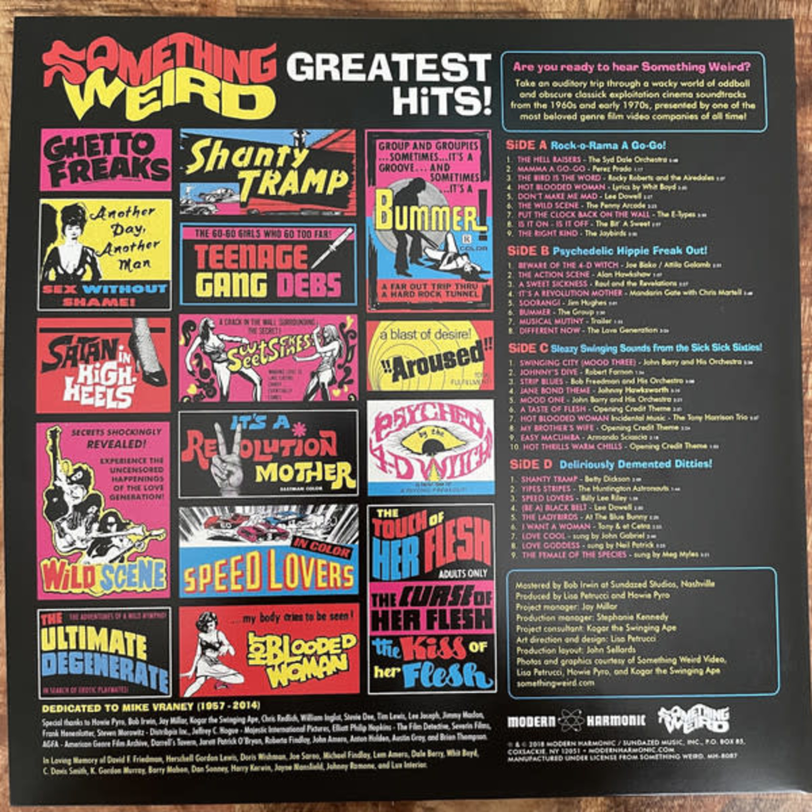 Modern Harmonic V/A - Something Weird Greatest Hits (2LP) Yellow picture