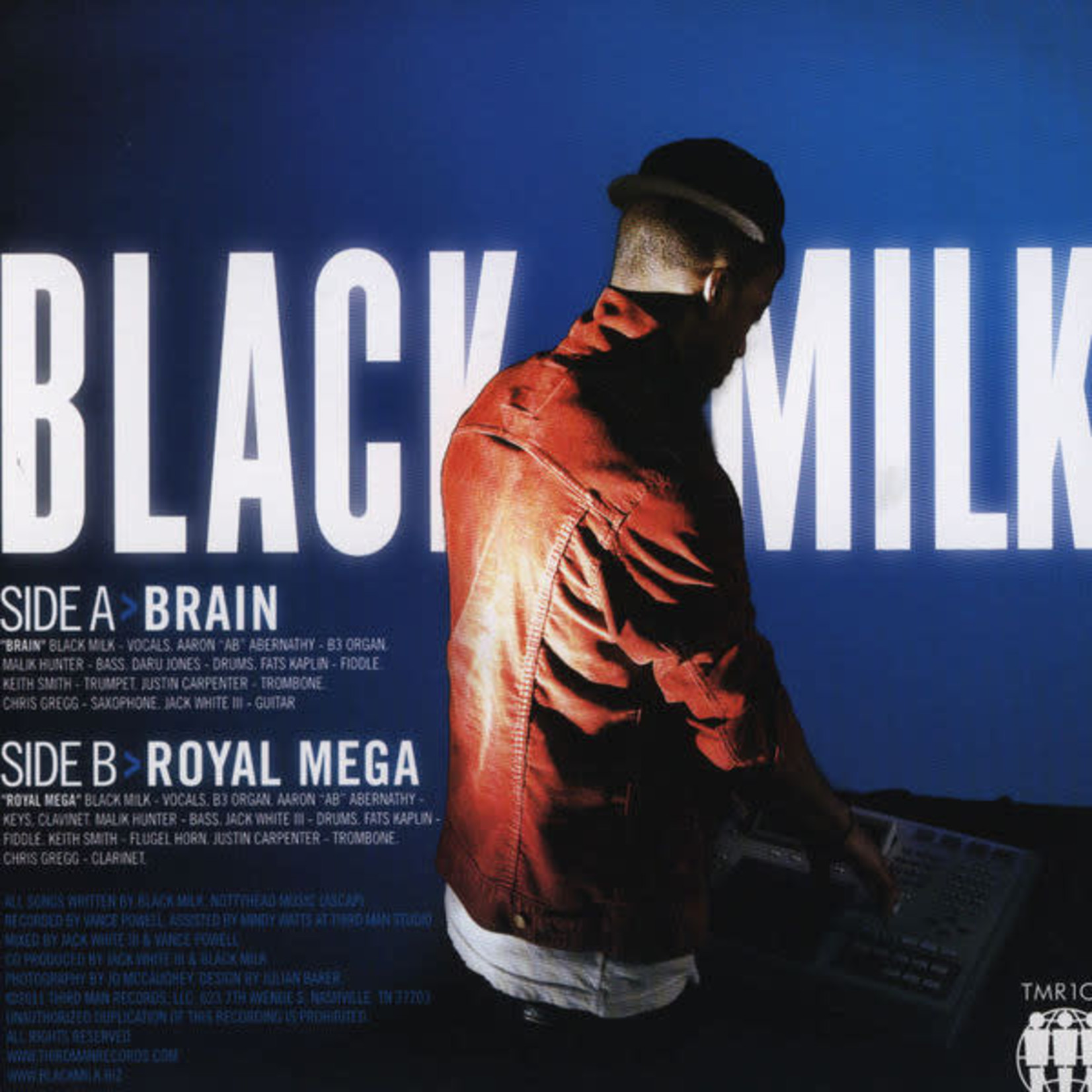 Third Man Black Milk - Brain (7") {VG+/VG+}
