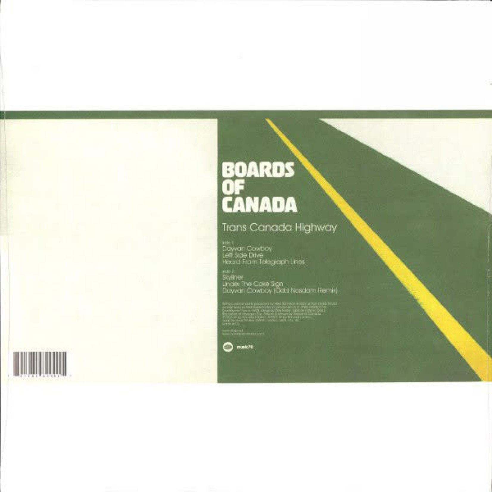 Warp Boards Of Canada - Trans Canada Highway (LP)