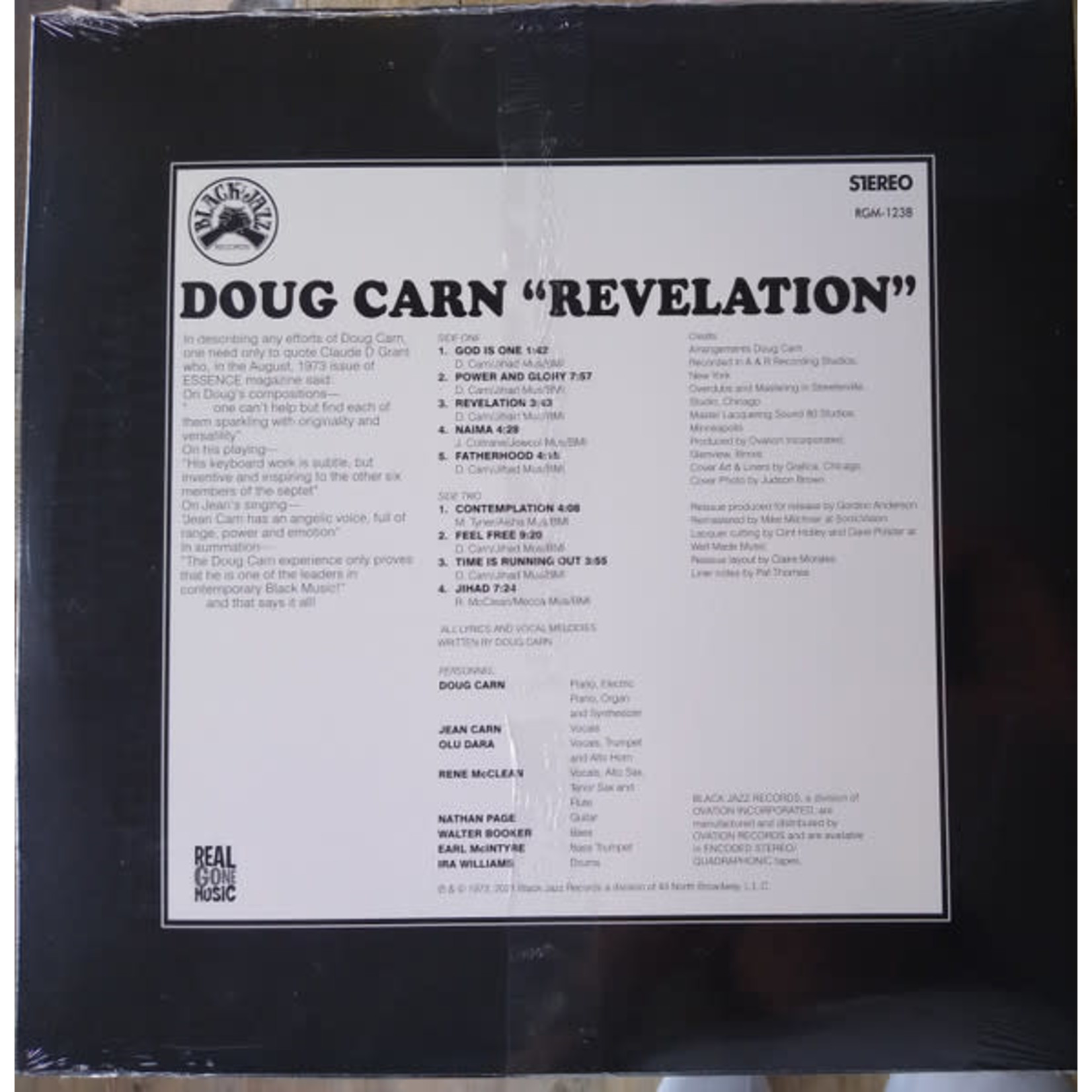 Real Gone Doug Carn - Revelation (LP)