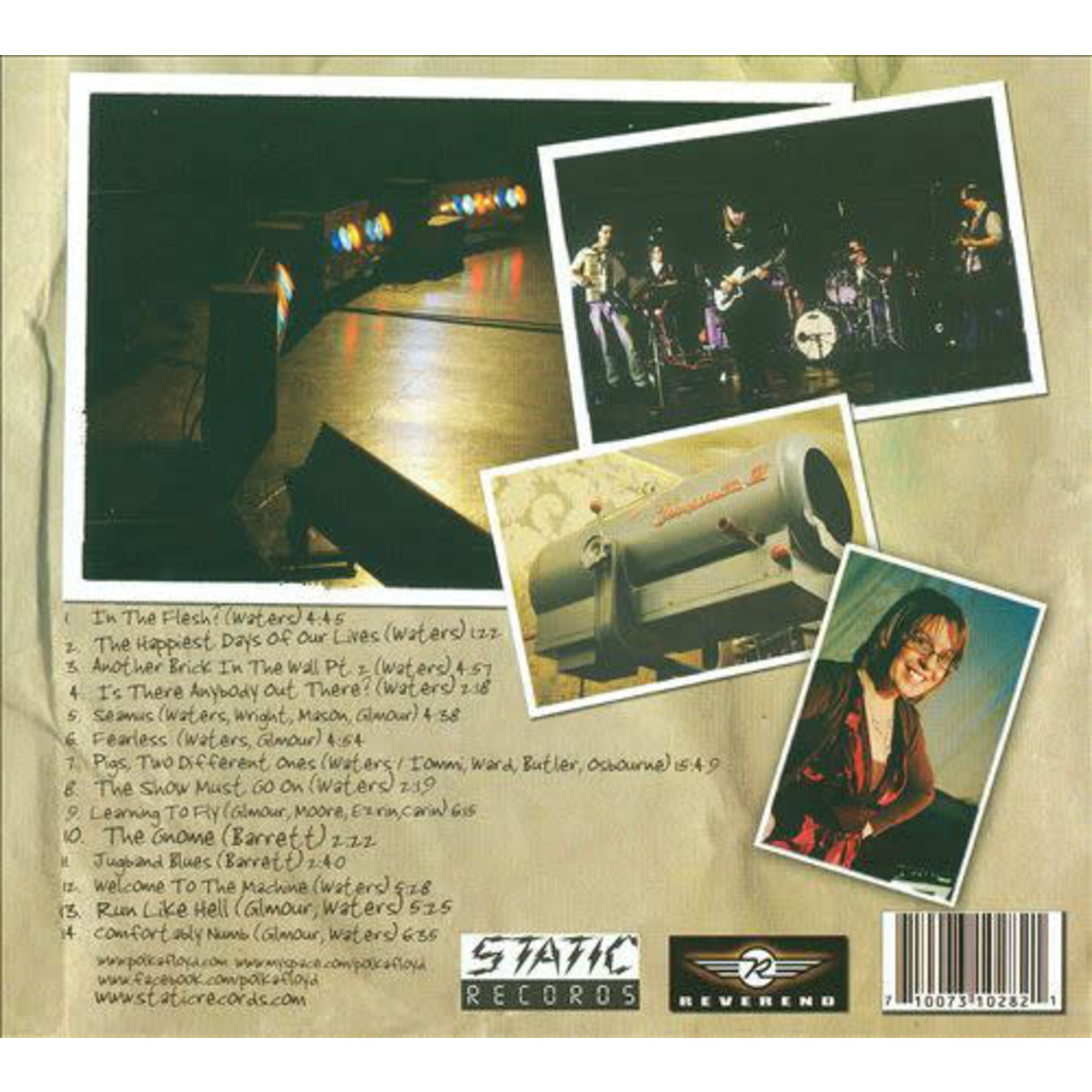 Toledo Polka Floyd Show - Live at the Ohio Theatre (CD) [2009]