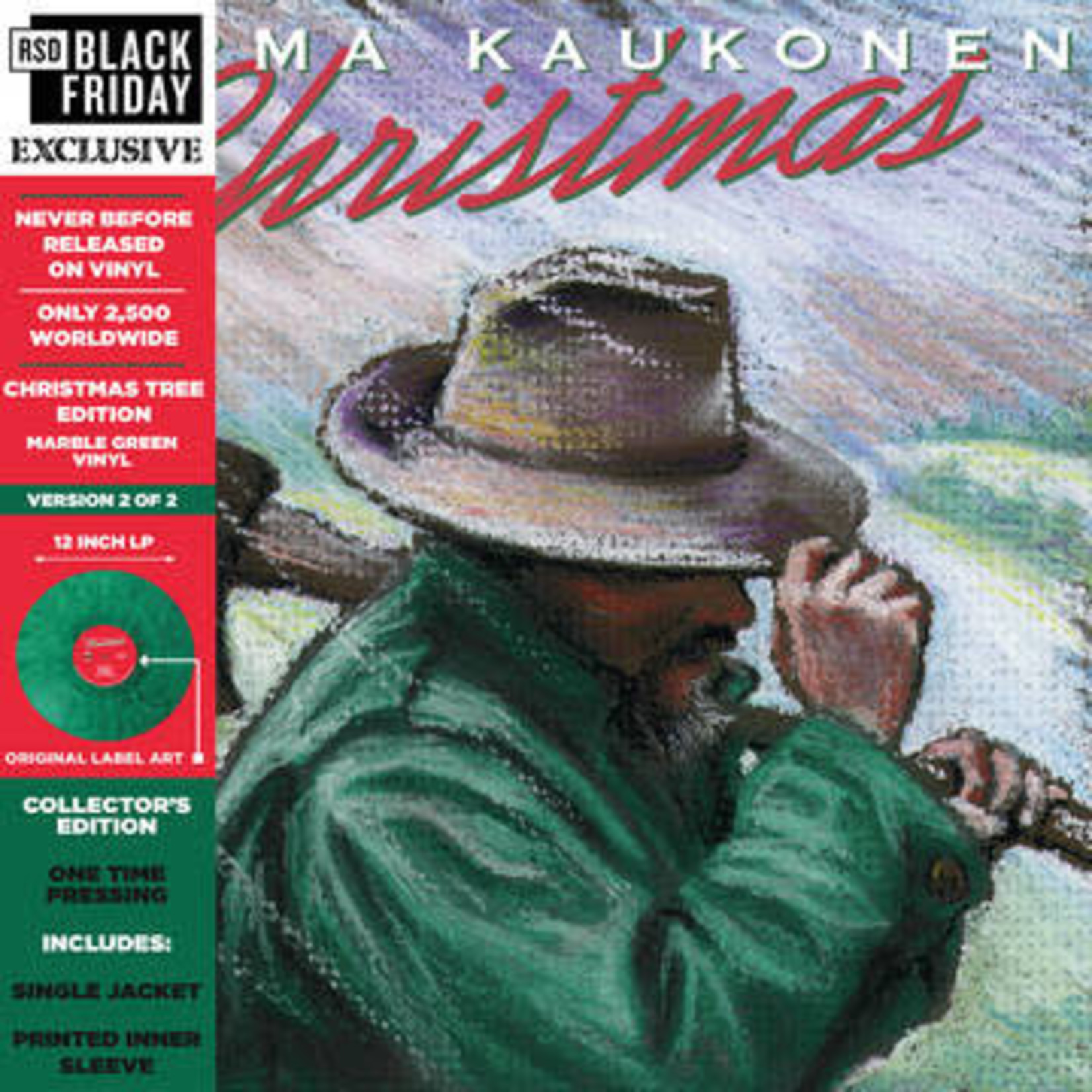 RSD Black Friday 2011-2023 Jorma Kaukonen - Christmas (LP) [Christmas Tree]