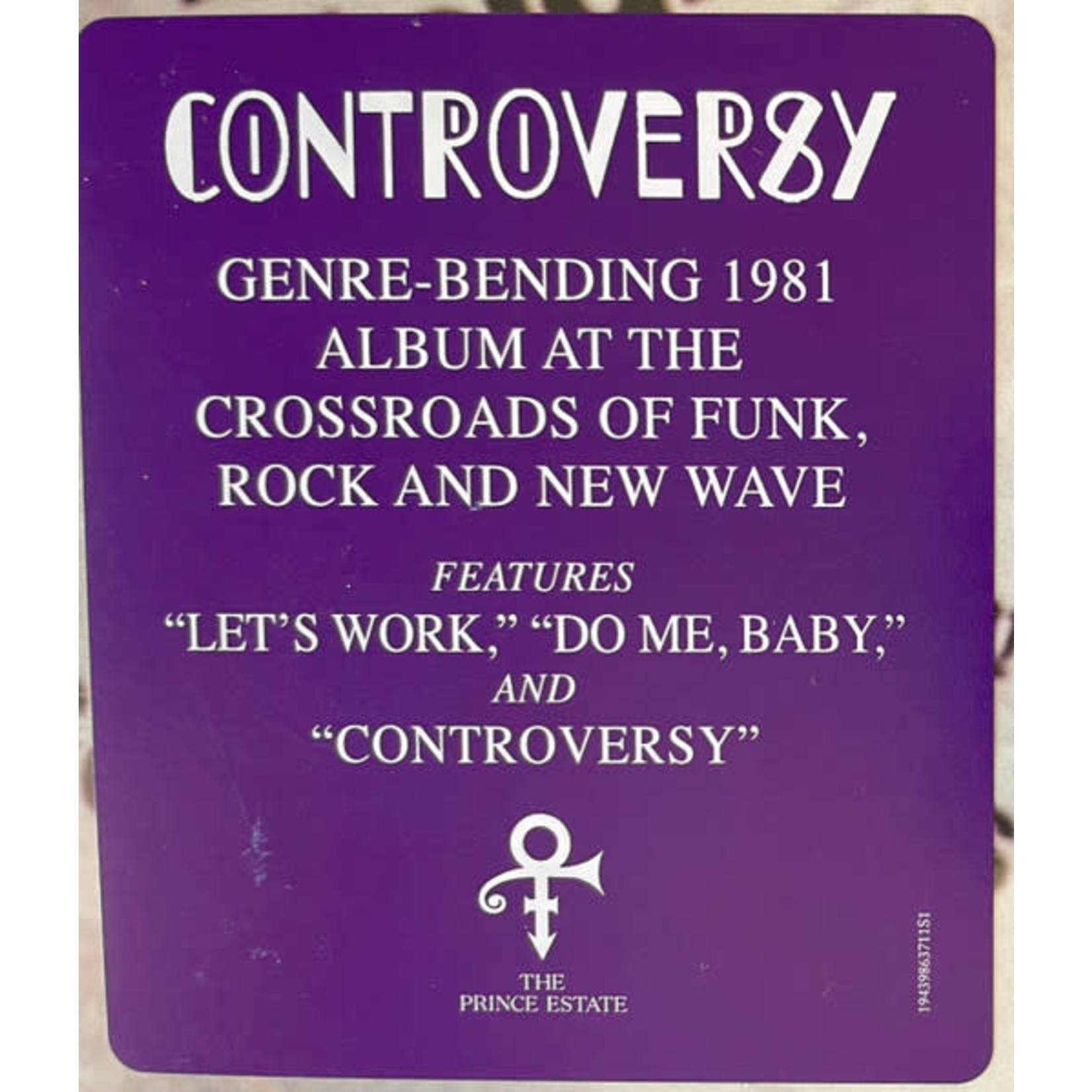 Legacy Prince - Controversy (LP) [2022]