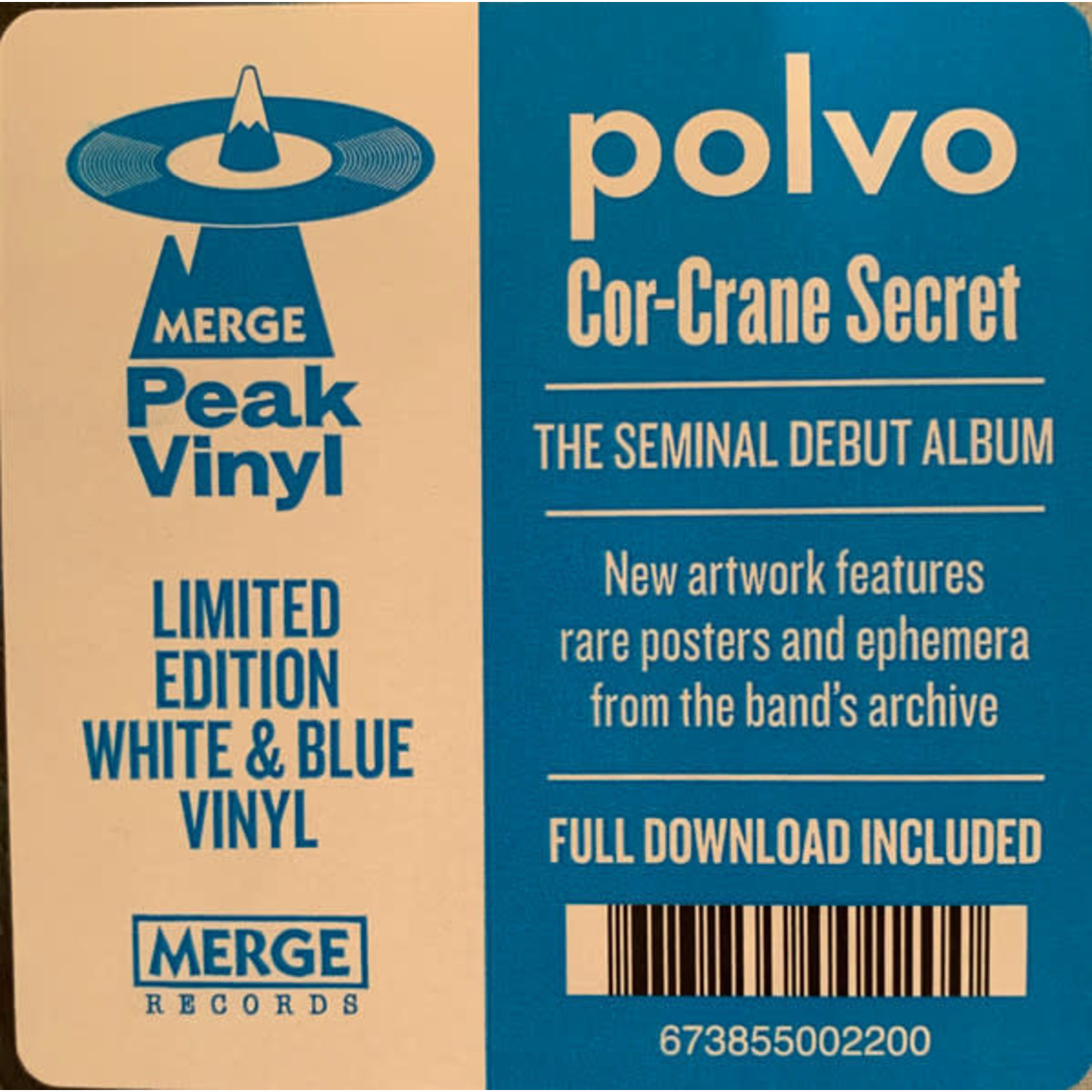 Merge Polvo - Cor-Crane Secret (LP)