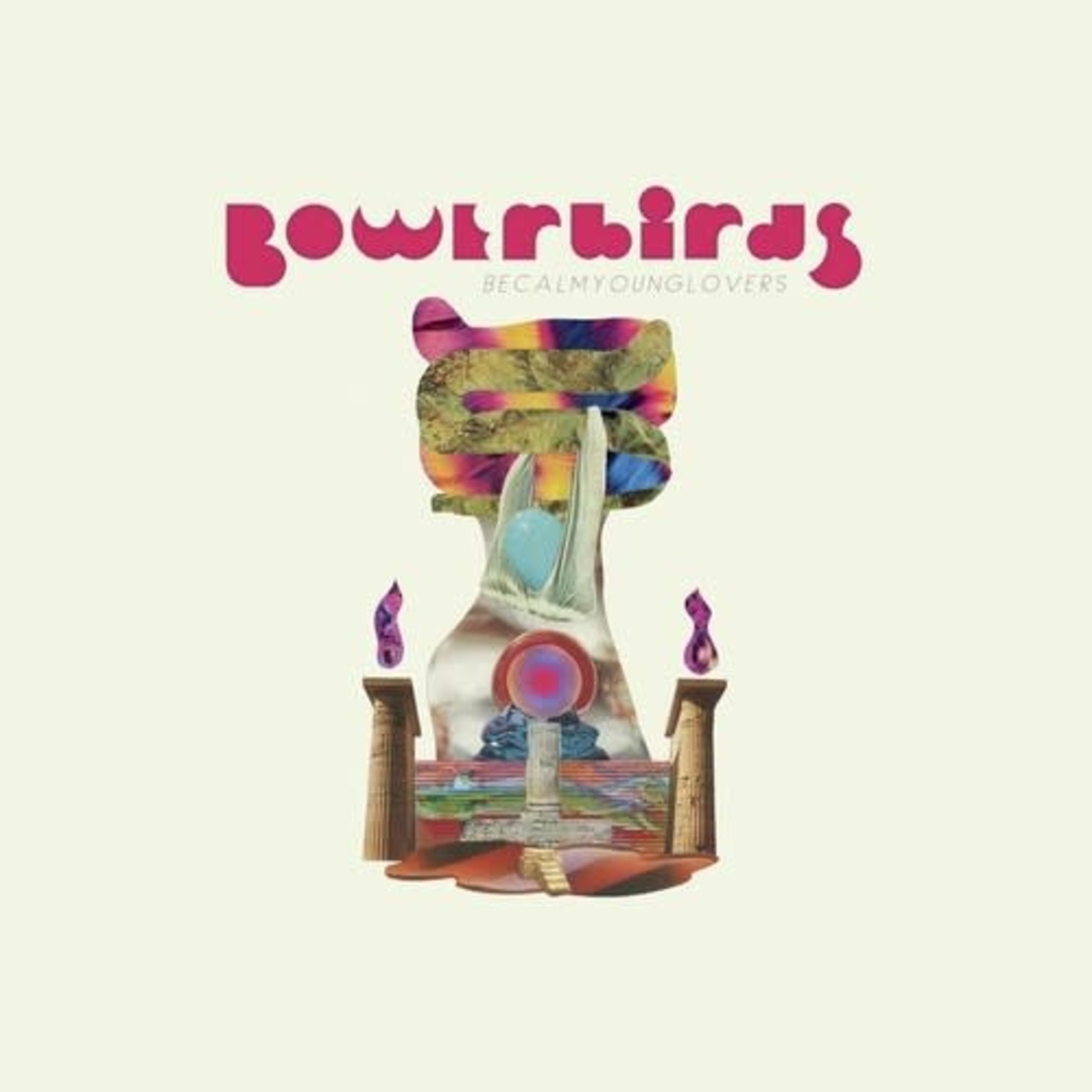 Psychic Hotline Bowerbirds - becalmyounglovers (LP) [Teal]