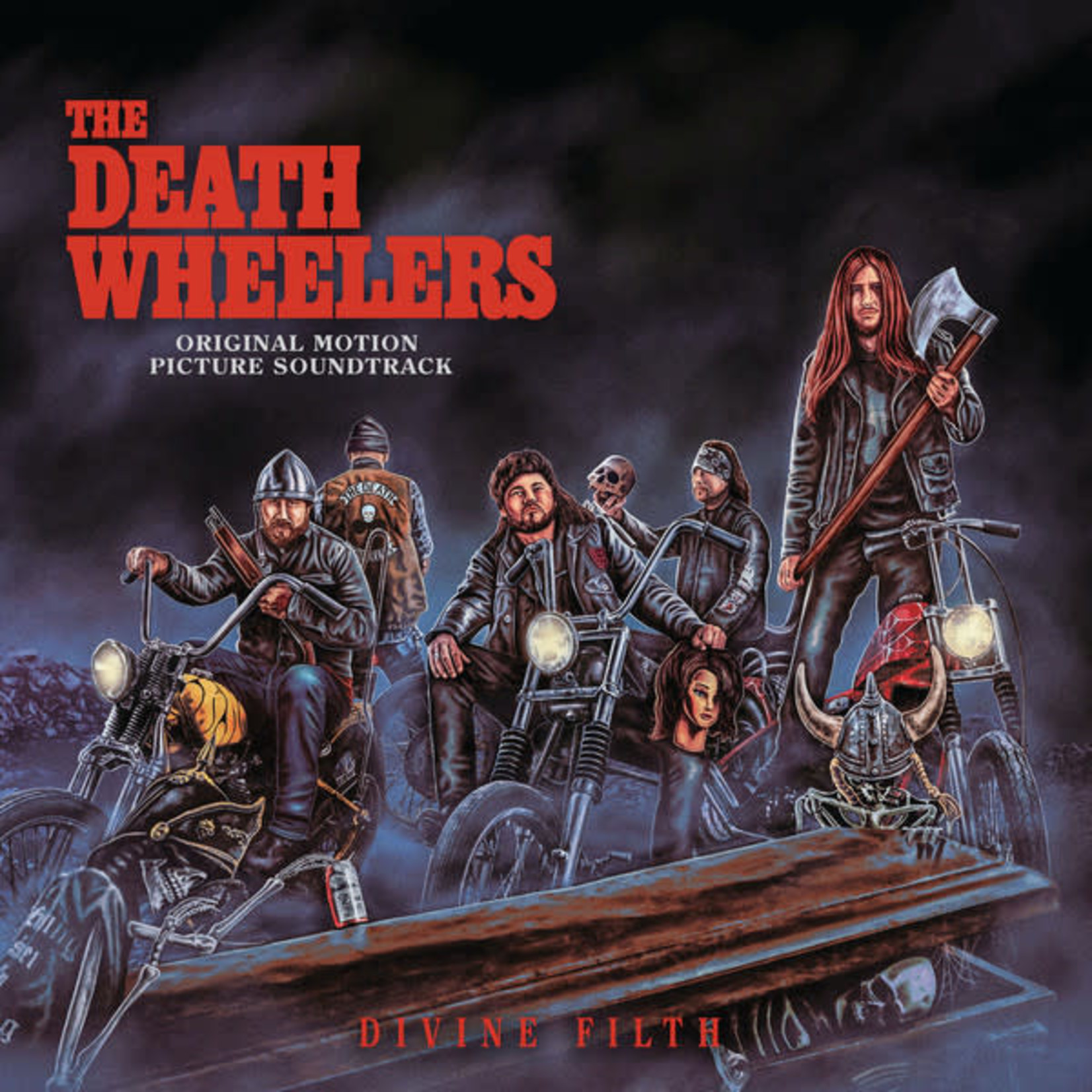 Riding Easy Death Wheelers - Divine Filth (LP)