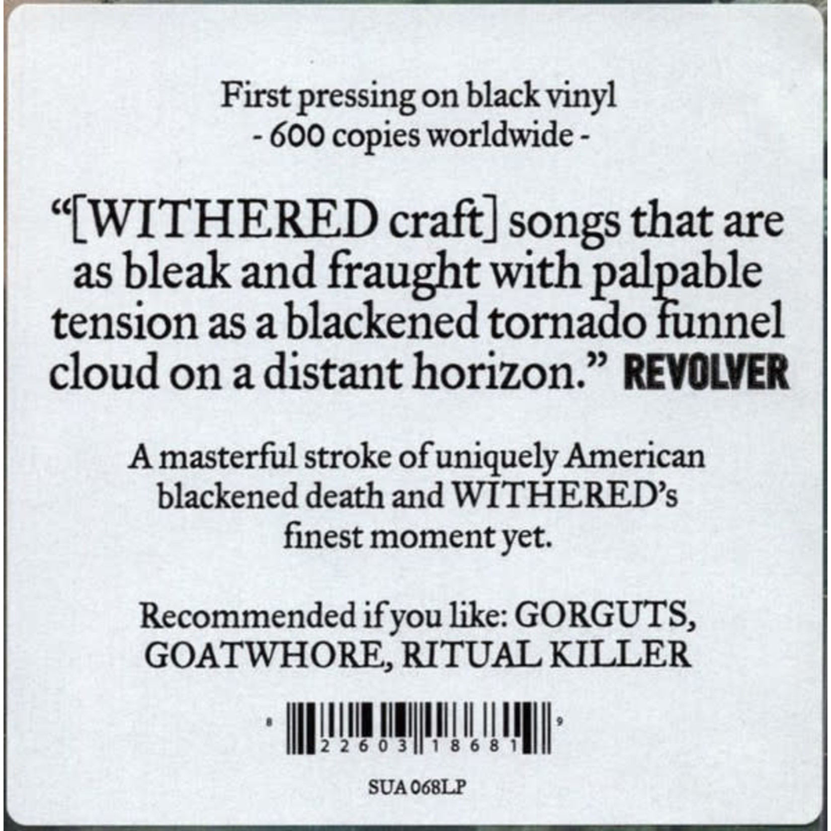 Withered - Grief Relic (LP)
