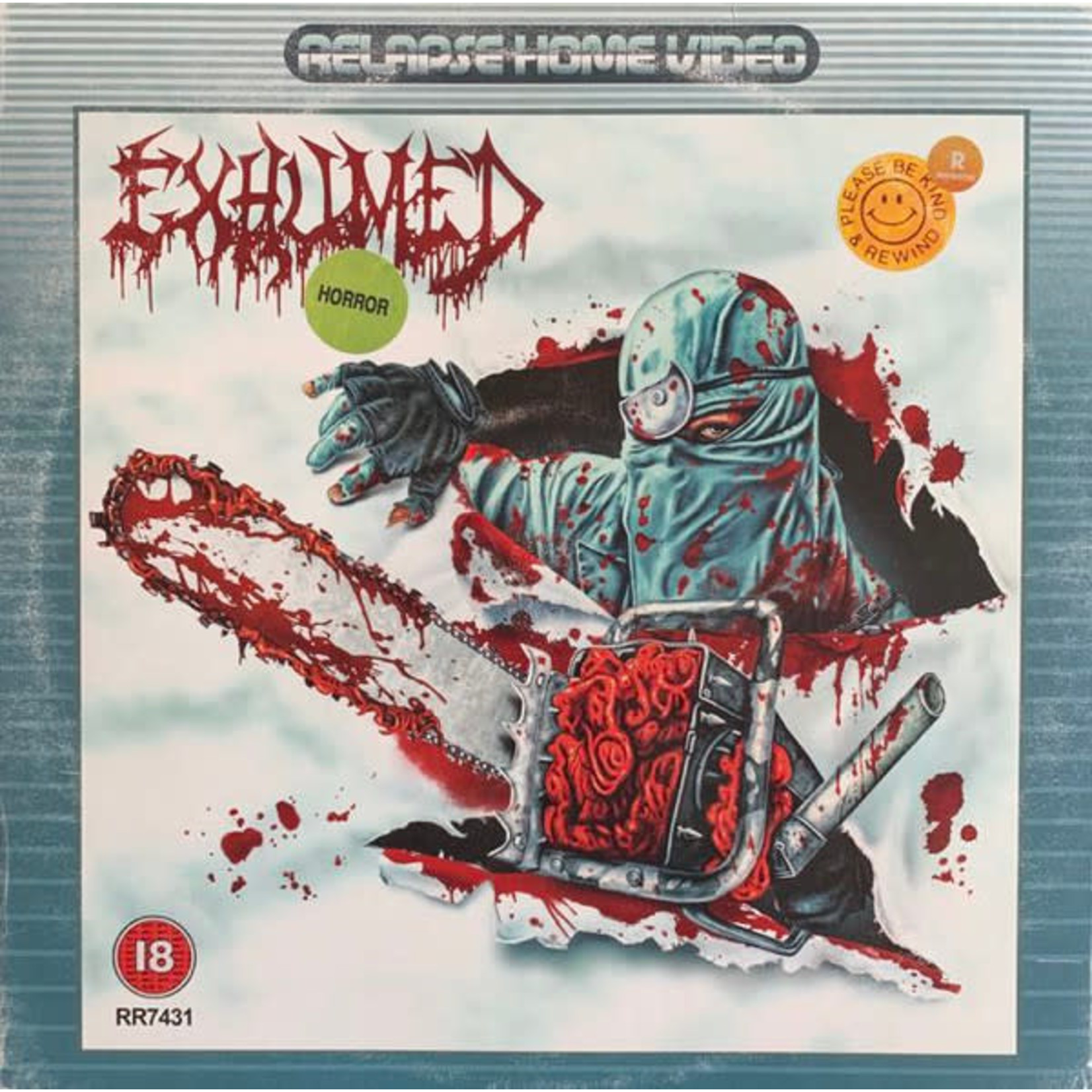 Relapse Exhumed - Horror (LP) [Electric Blue/Splatter]