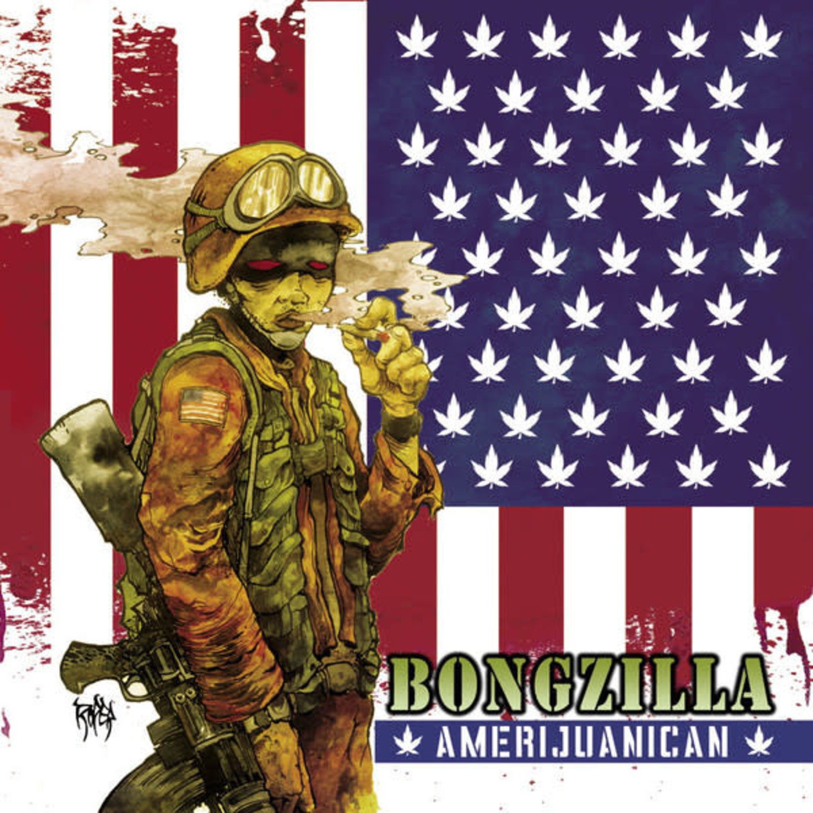 Relapse Bongzilla - Amerijuanican (LP) [Milky Clear/Splatter]