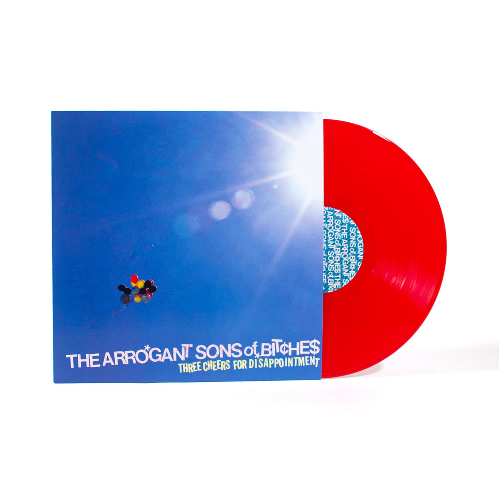 Arrogant Sons of Bitches - Three Cheers for Disappointment (LP) [Red]