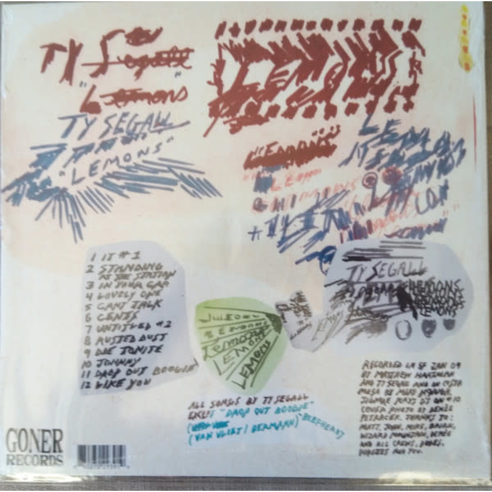 Goner Ty Segall - Lemons (LP)