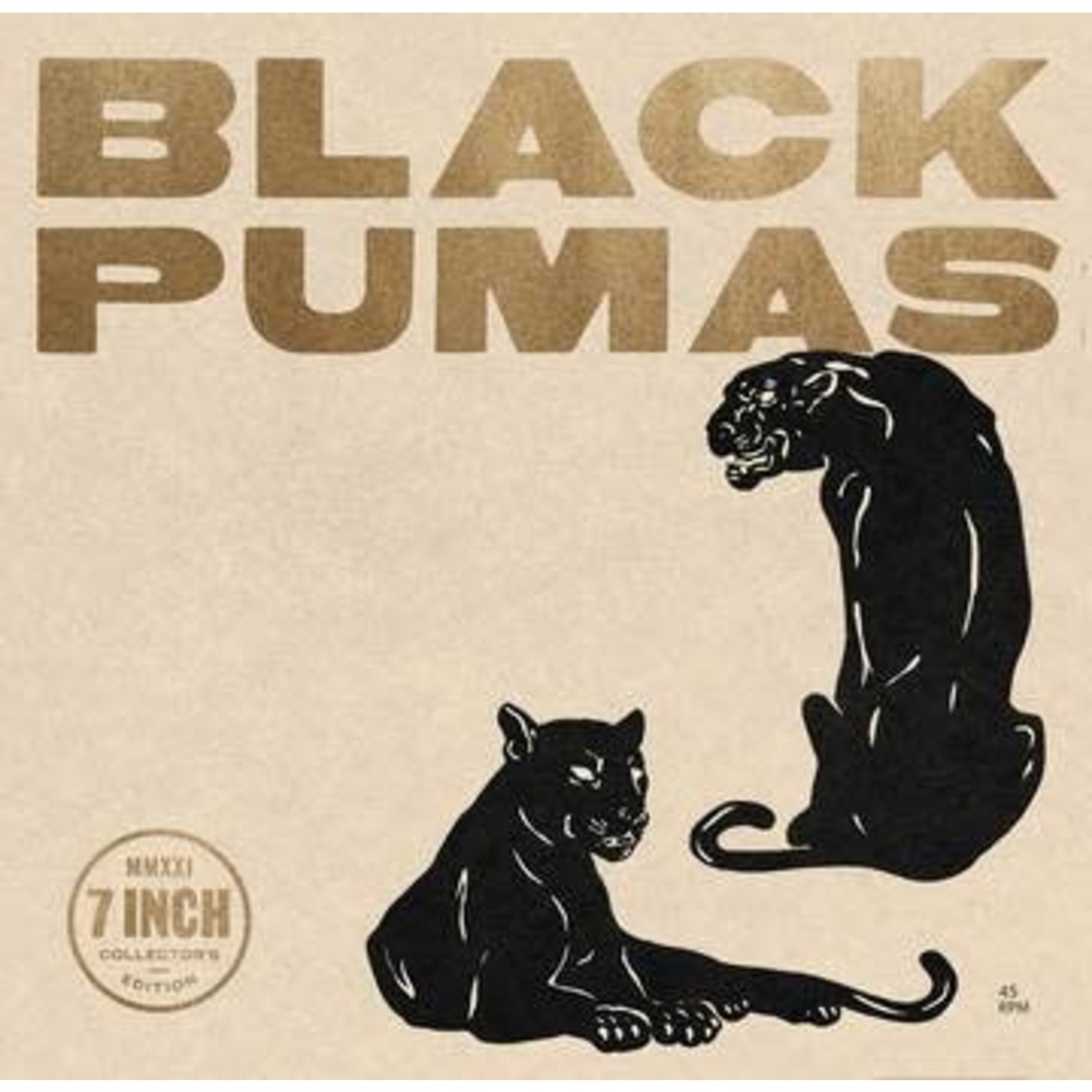 Record Store Day 2008-2024 Black Pumas - Black Pumas (6x7")