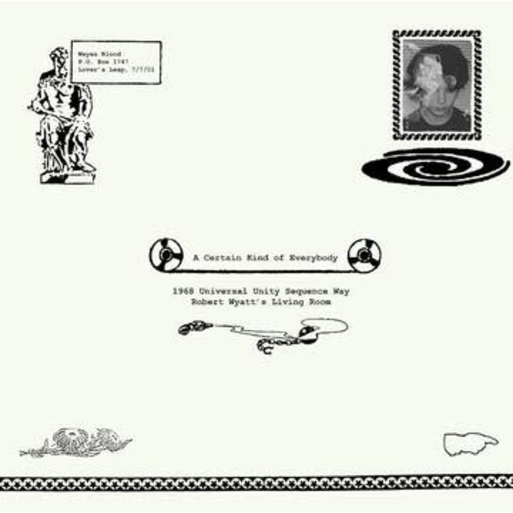 Record Store Day 2008-2024 Weyes Blood - A Certain Kind b/w Everybody's Talkin' (7") [Blood Starburst]