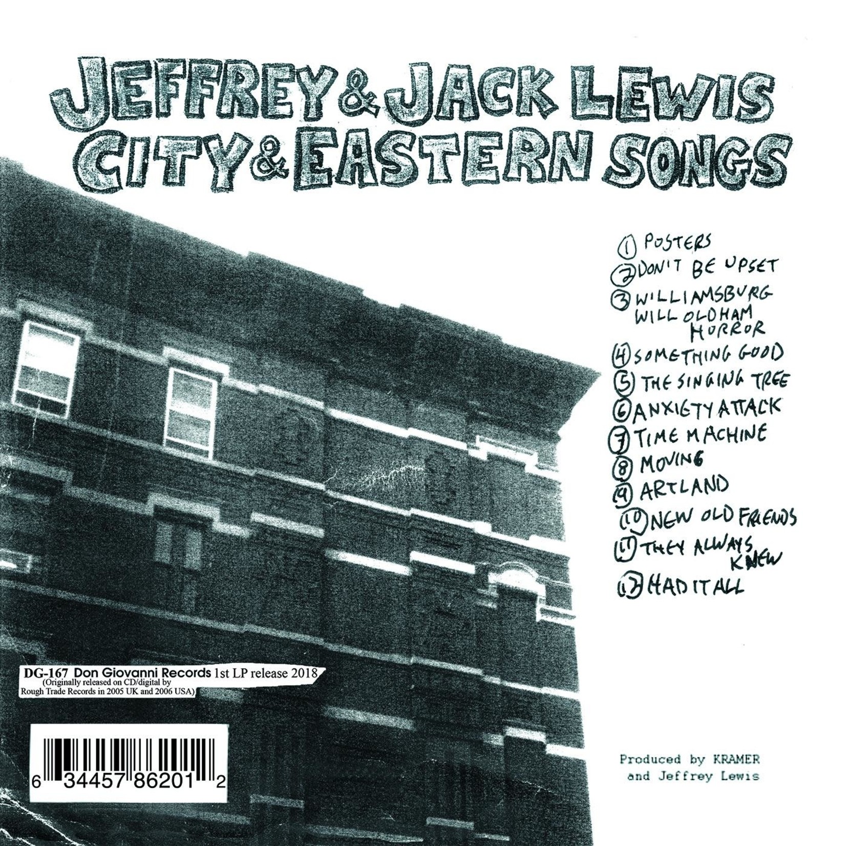 Don Giovanni Jeffrey Lewis - City & Eastern Songs (LP)