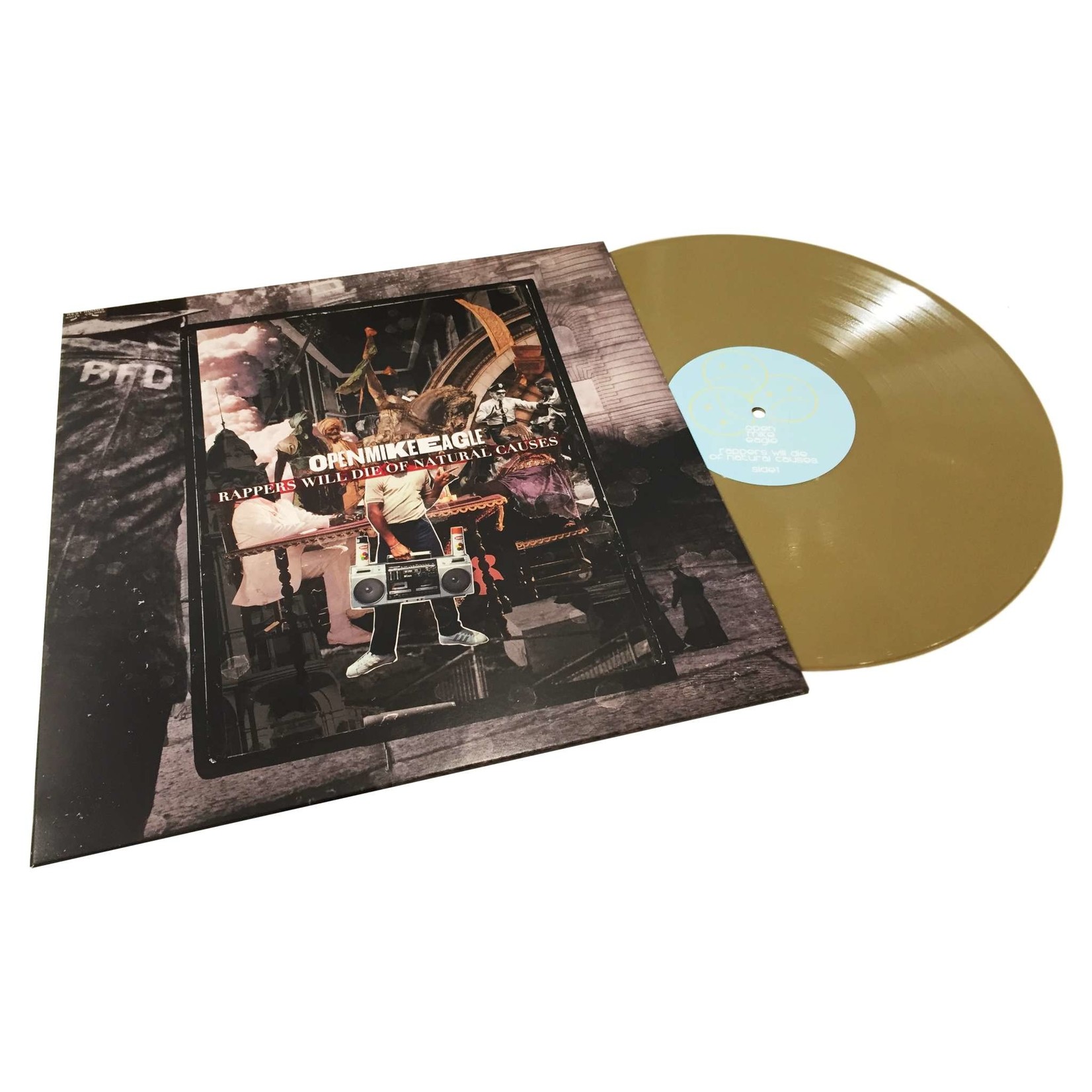 Open Mike Eagle - Rappers Will Die Of Natural Causes (LP) [Gold]
