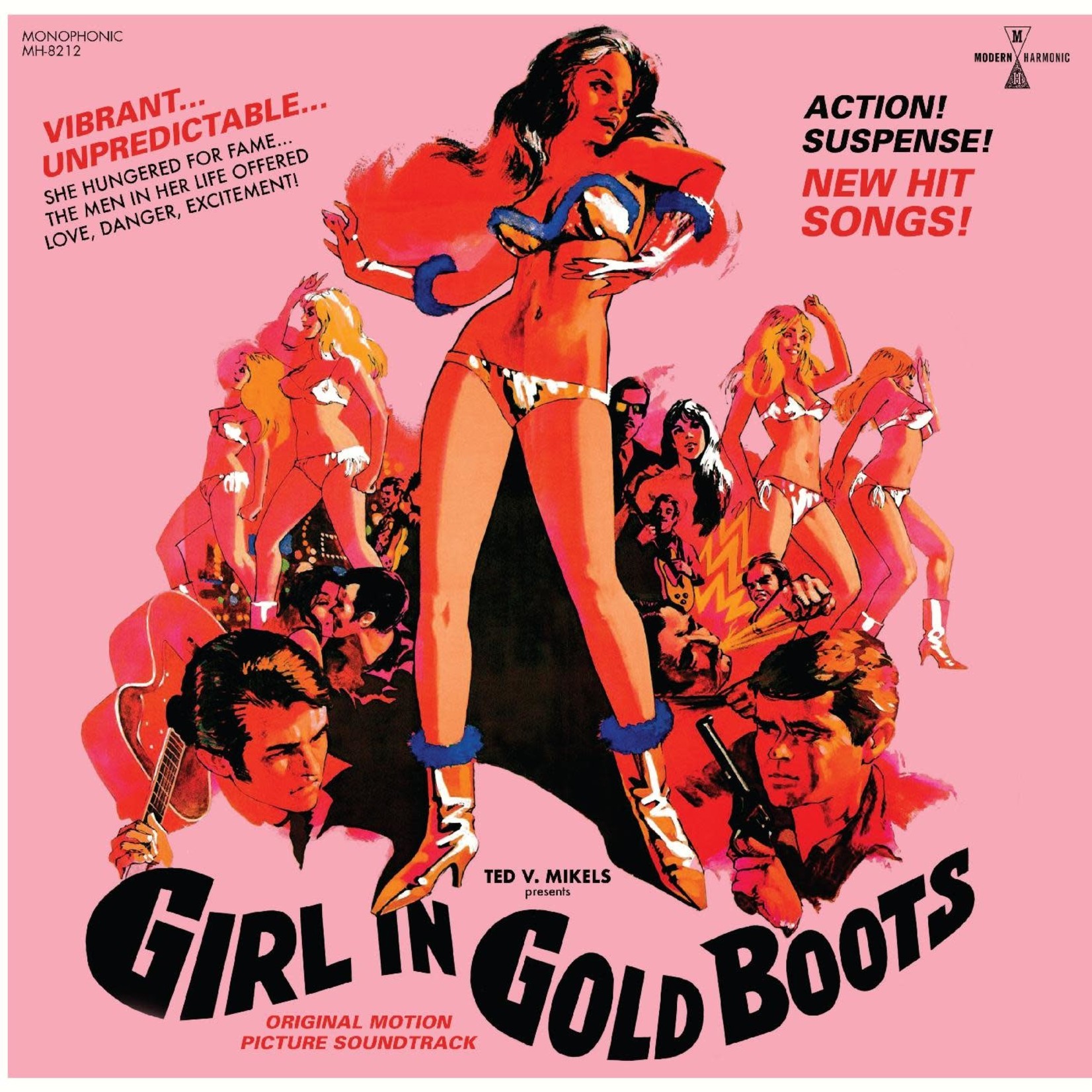 Modern Harmonic V/A - Girl In Golden Boots OST (LP+DVD) [Gold]