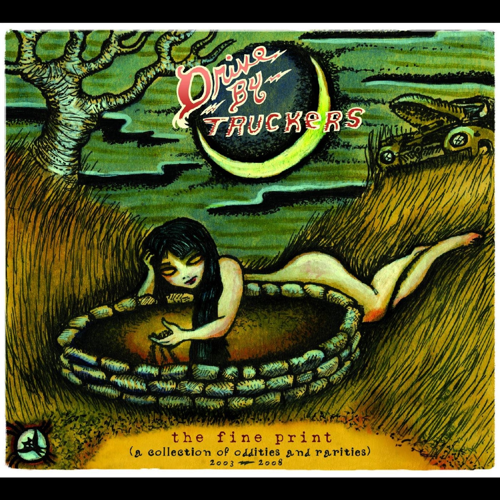 New West Drive-By Truckers - The Fine Print: A Collections of Oddities and Rarities (2LP) [Clear/Green]