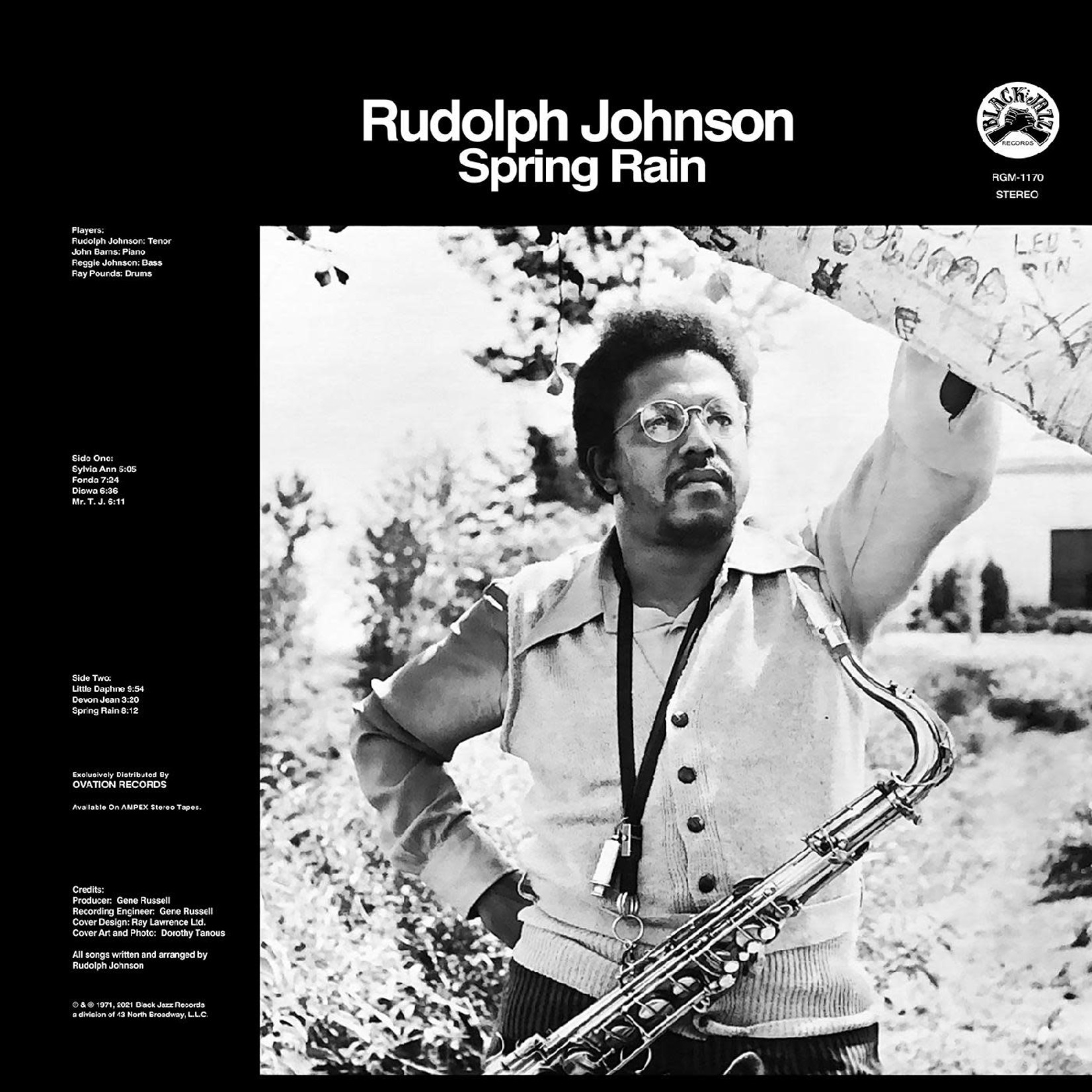Black Jazz Rudolph Johnson - Spring Rain (LP)