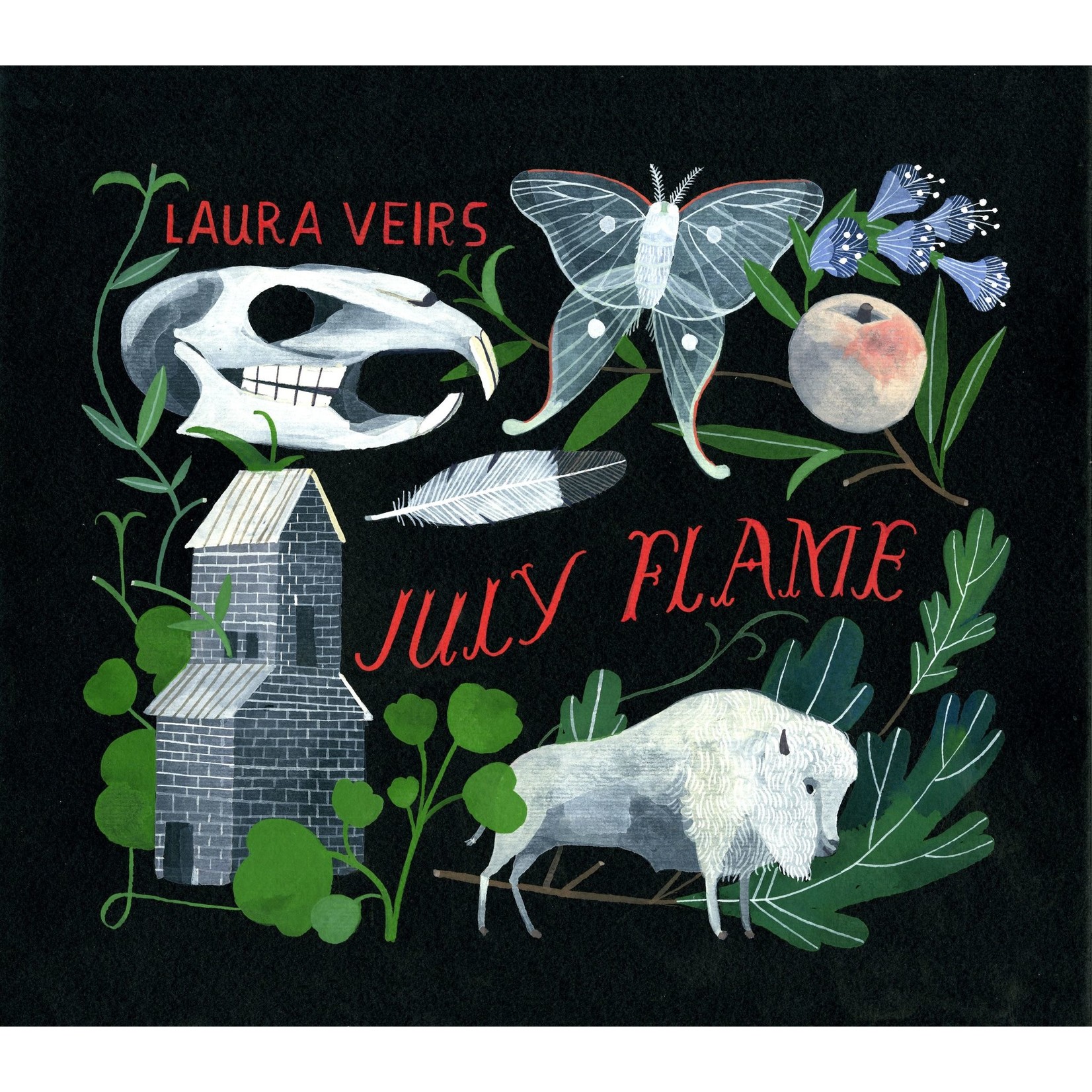 Raven Marching Band Laura Veirs - July In Flame (LP) [Clear]