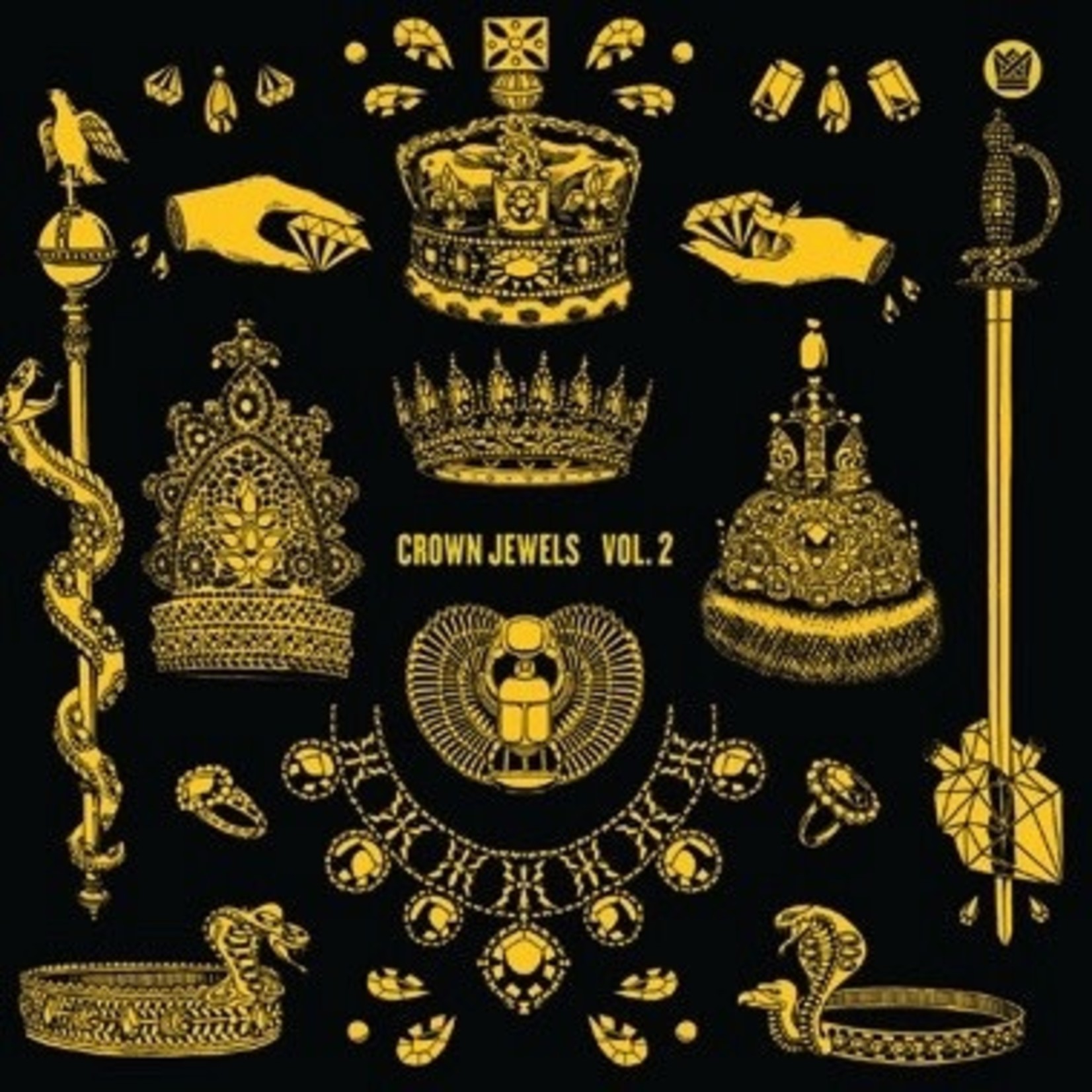 Big Crown V/A - Crown Jewels Vol 2 (LP) [Golden Haze]
