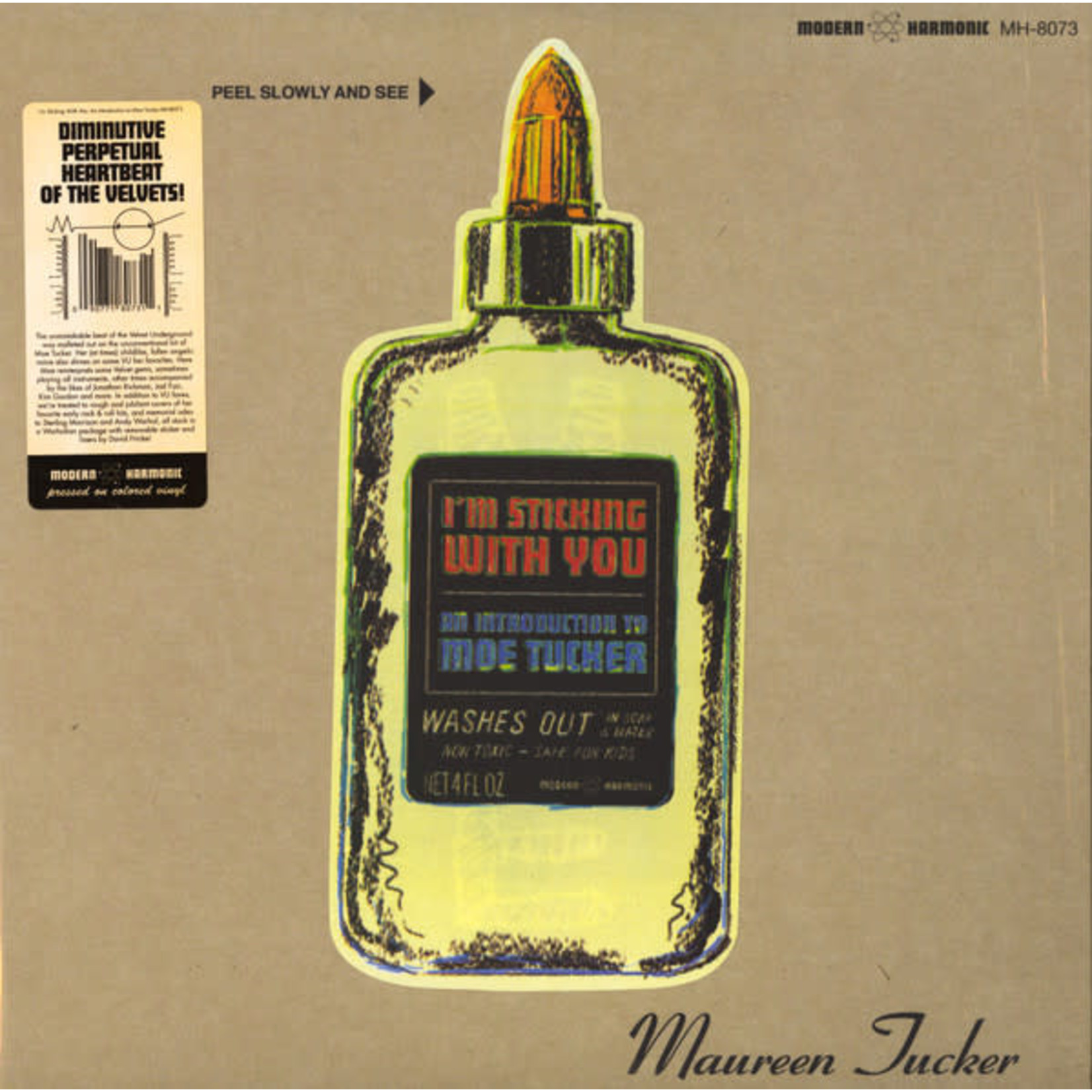 Modern Harmonic Moe Tucker - I'm Sticking To You (LP) [White]