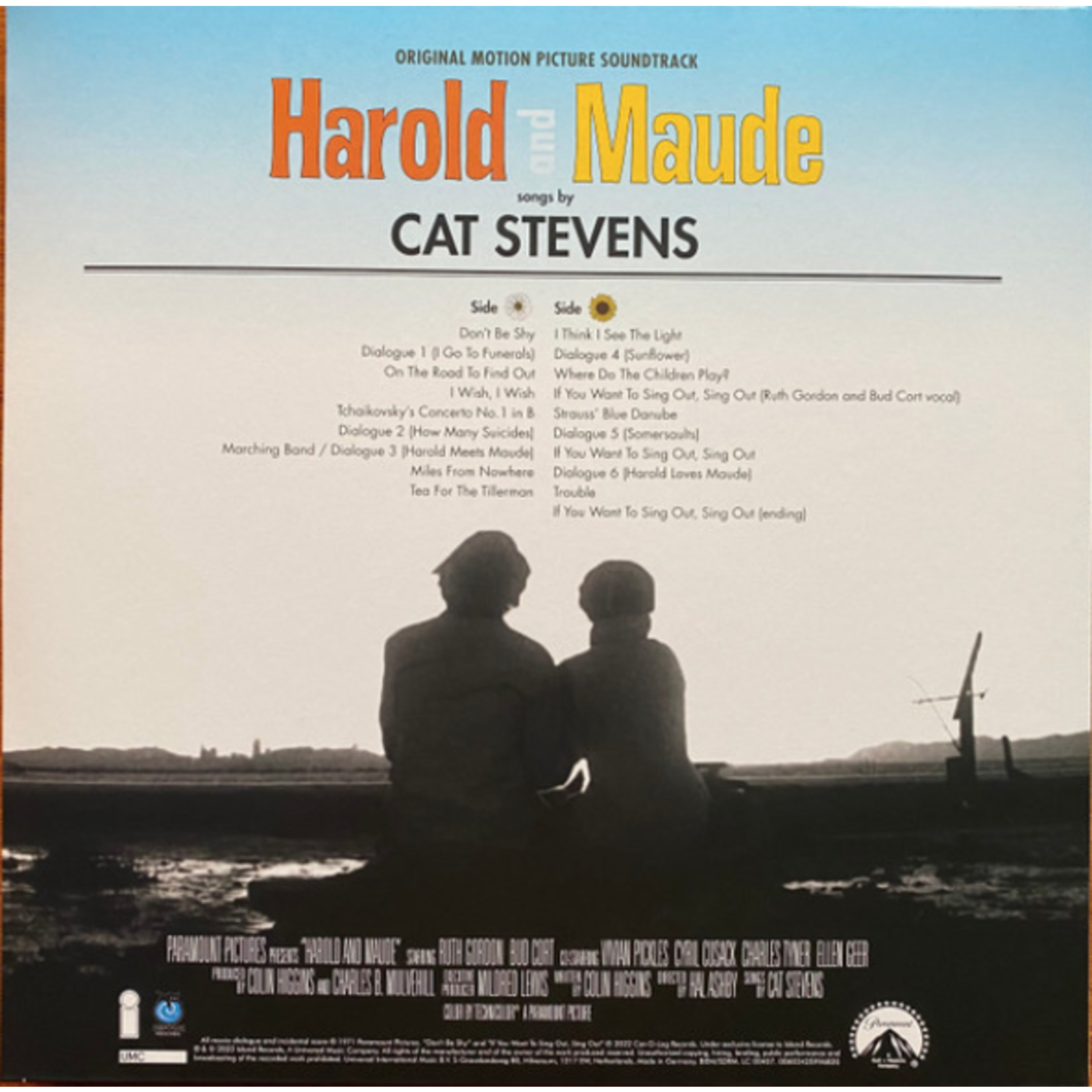 Cat Stevens – Harold And Maude アナログレコード-