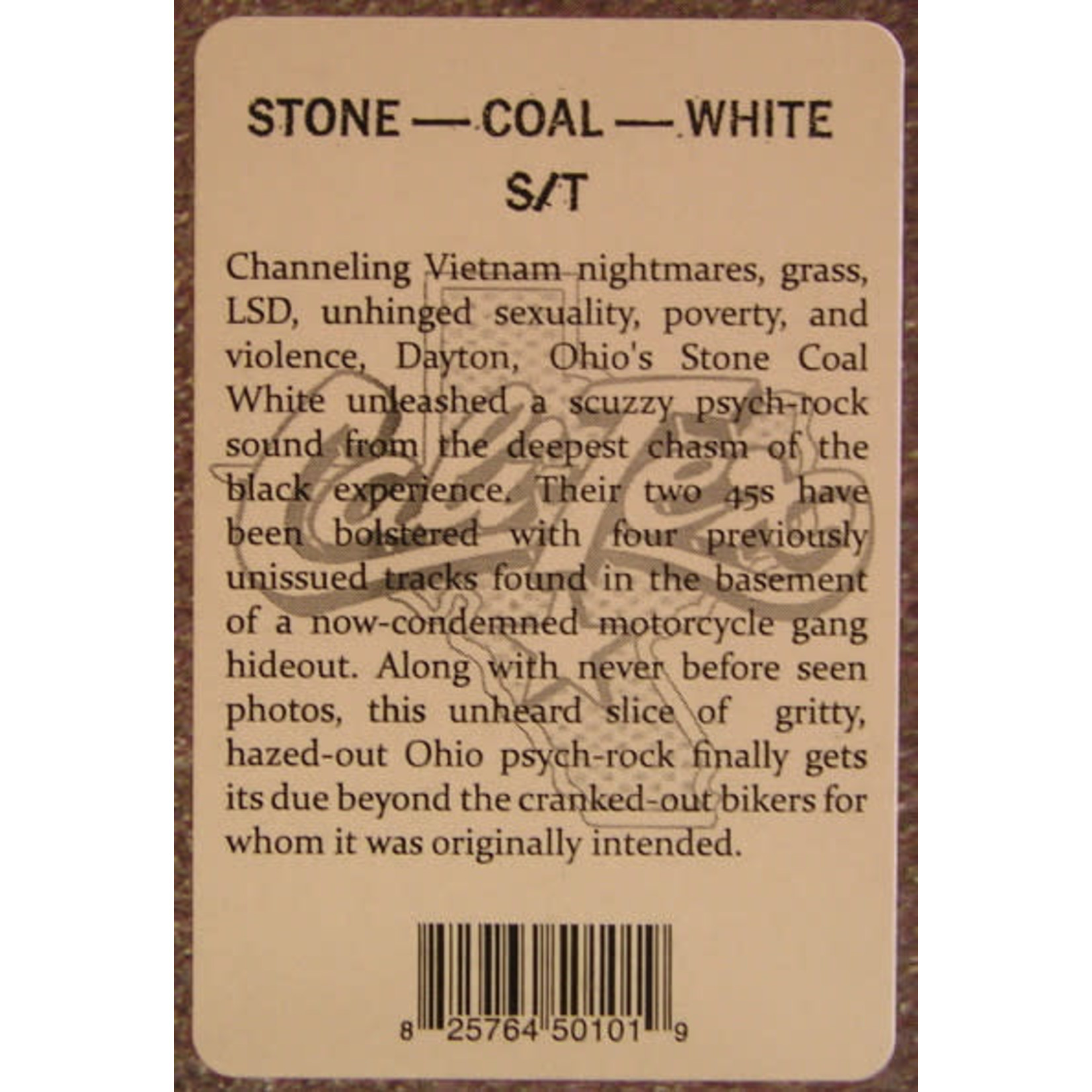 Stone Coal White - Stone Coal White (LP)