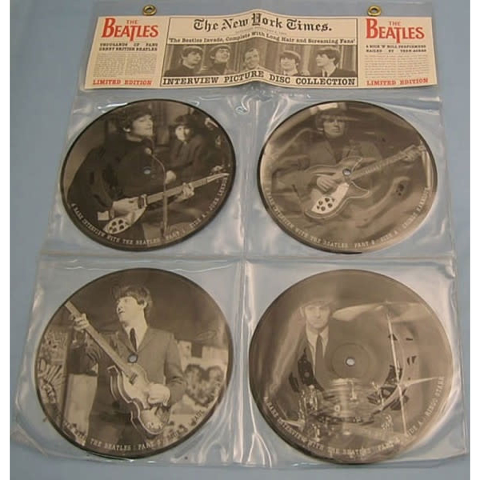 Beatles - The Beatles Interview Picture Disc Collection (4x7") [Pic] {G+/VG}