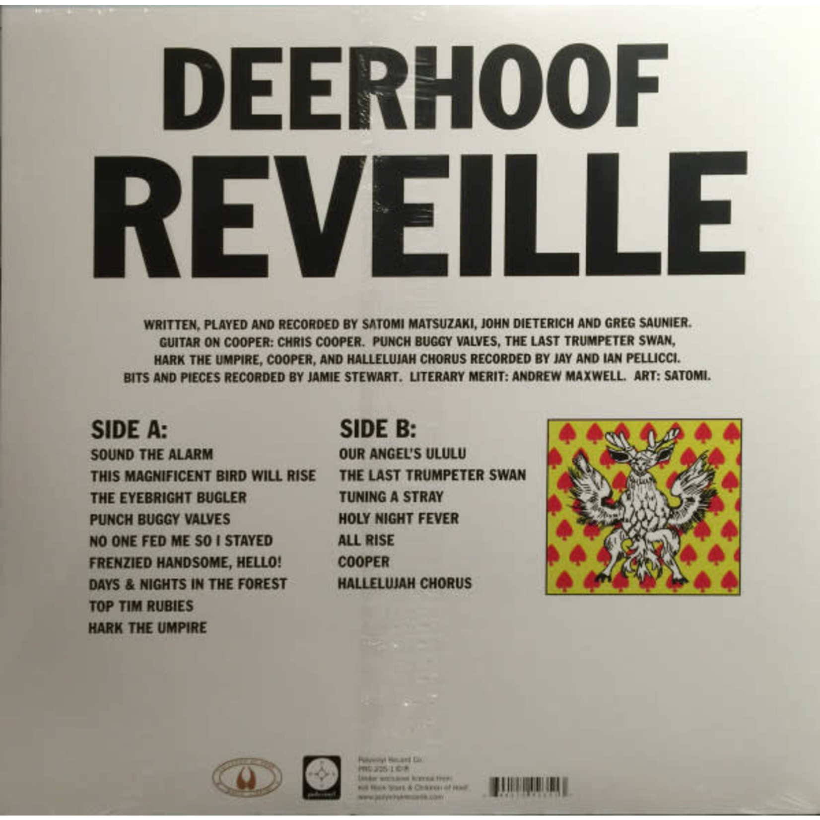 Polyvinyl Deerhoof - Reveille (LP) [Light Blue]