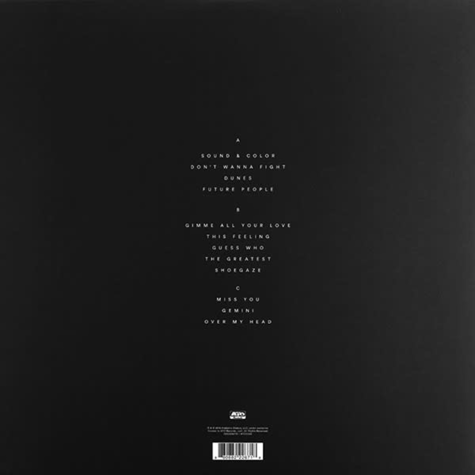 ATO Alabama Shakes - Sound & Color (2LP) [Clear]