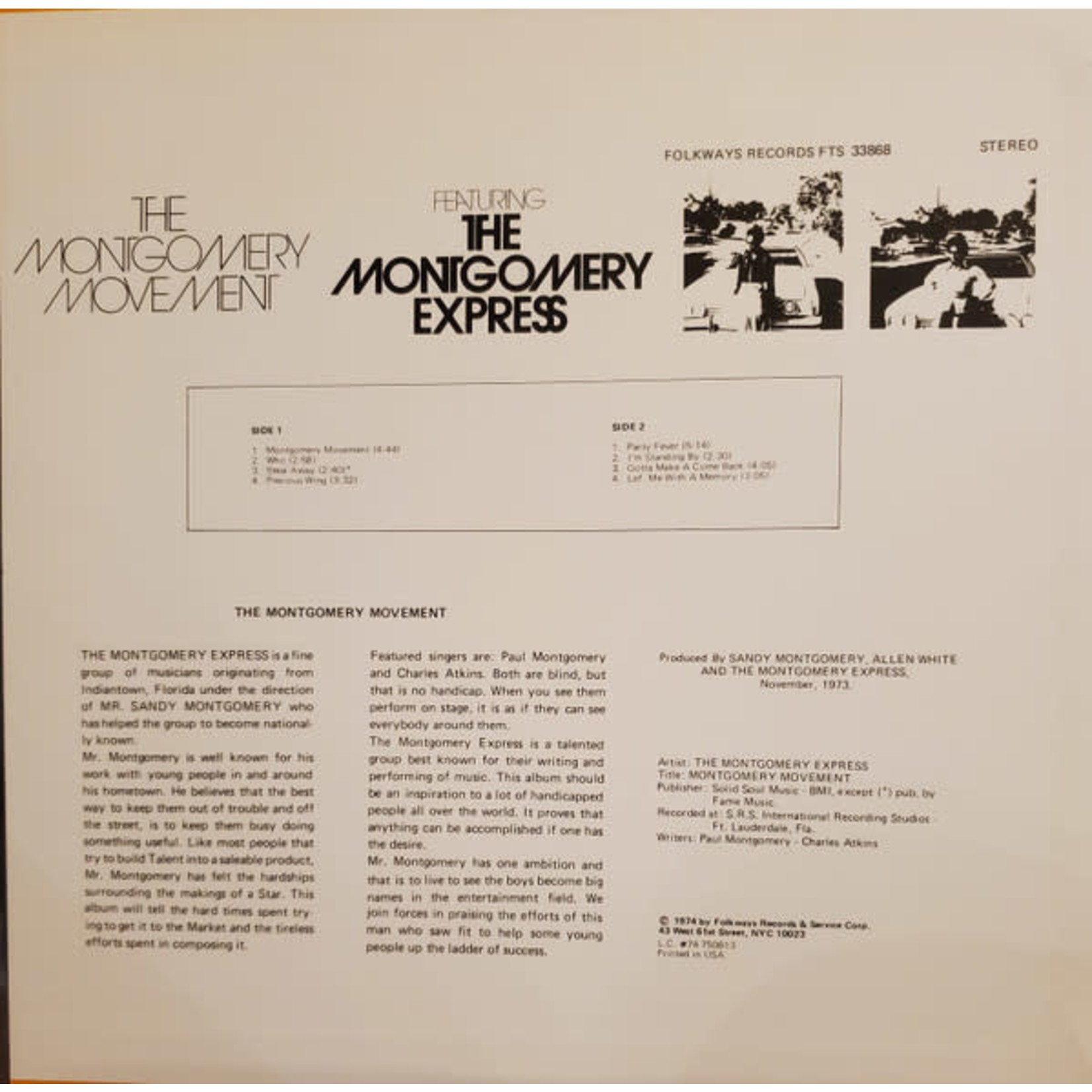 Numero Group Montgomery Express - Montgomery Movement (LP)