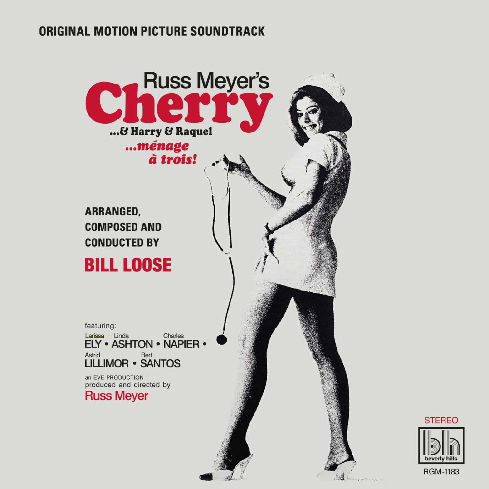 Real Gone Bill Loose - Russ Meyer's Cherry, Harry & Raquel OST (LP) [White/Black]