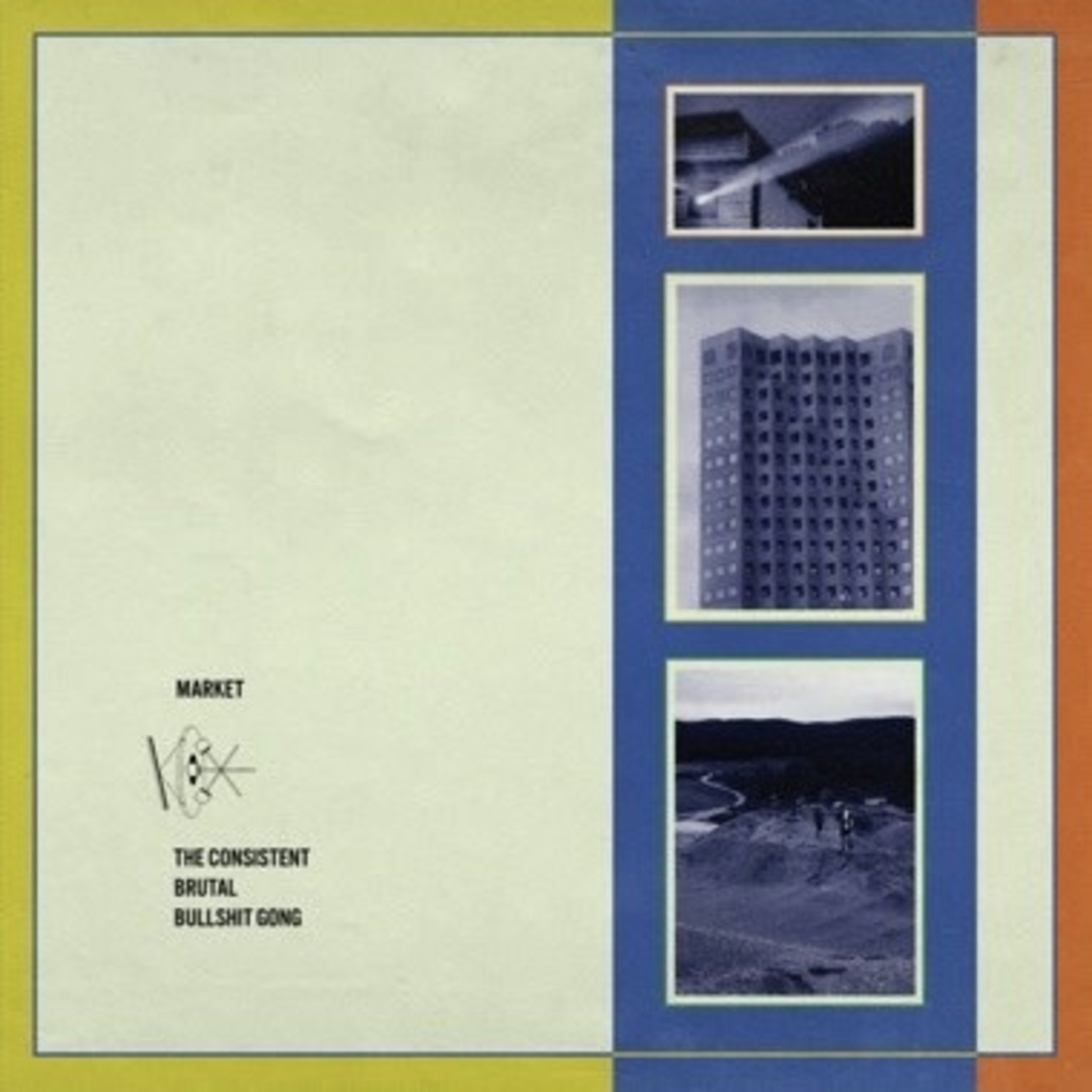 Western Vinyl Market - The Consistent Brutal Bullshit Gong (LP) [Blue]