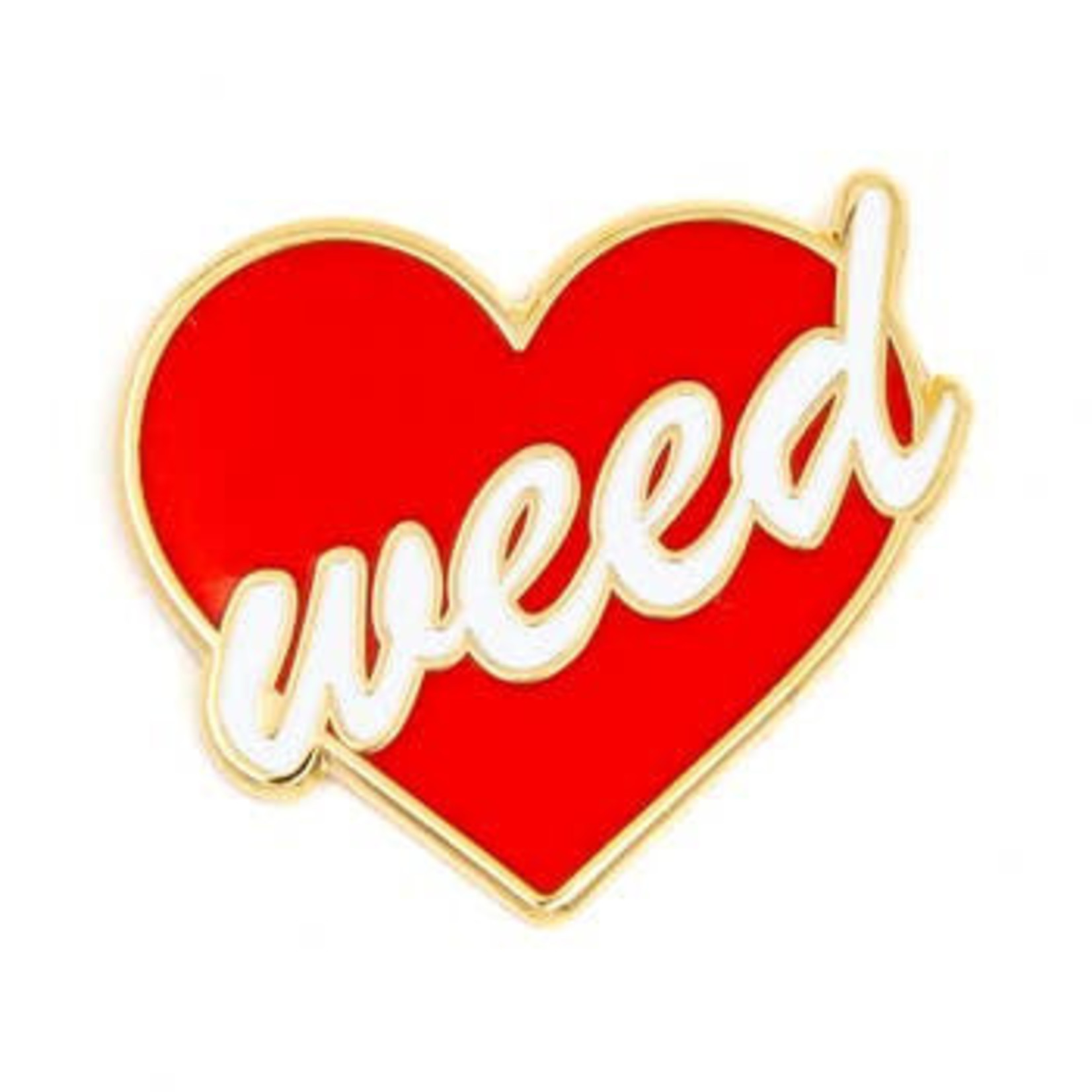 Weed Heart (Enamel)