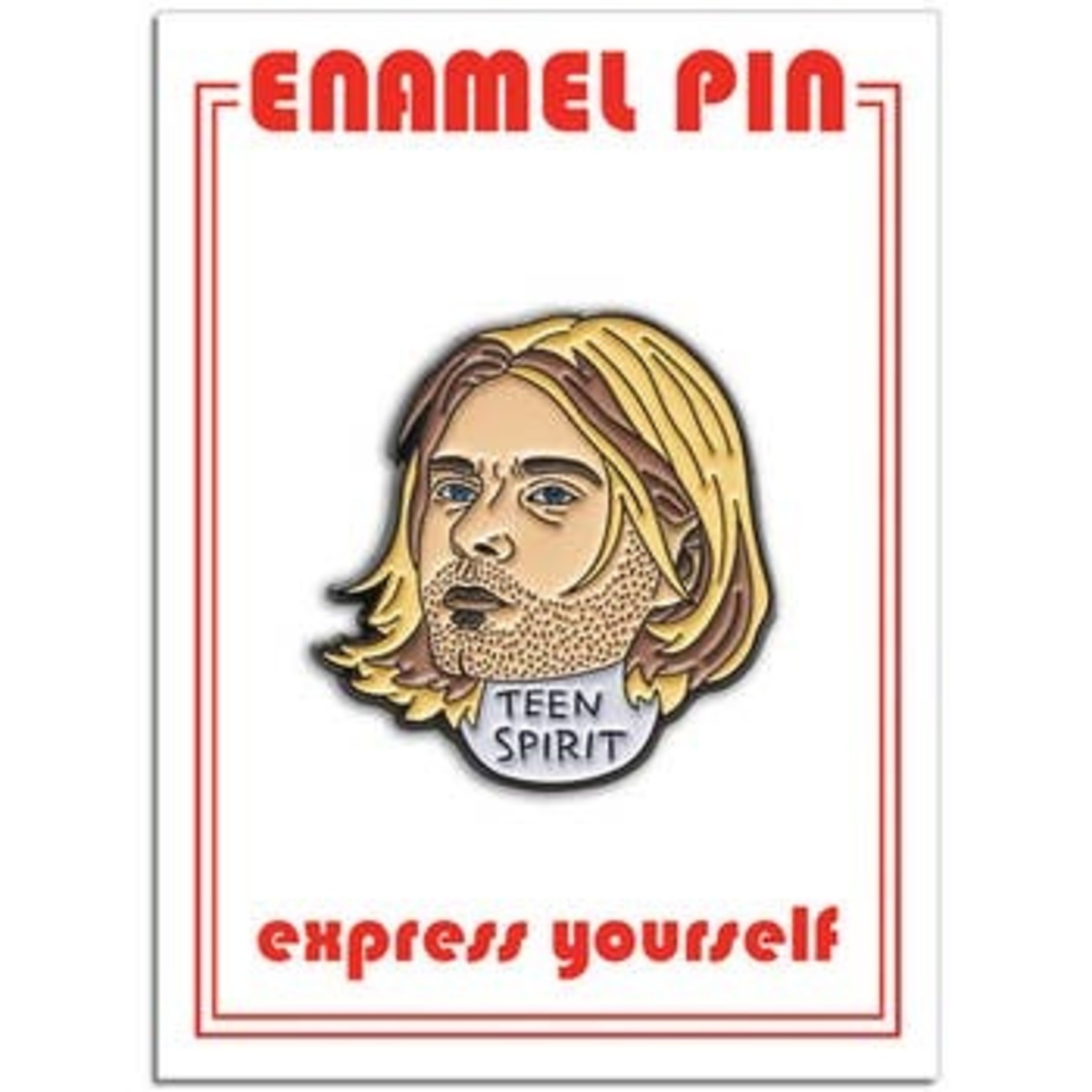 The Found Kurt Cobain Teen Spirit (Enamel)